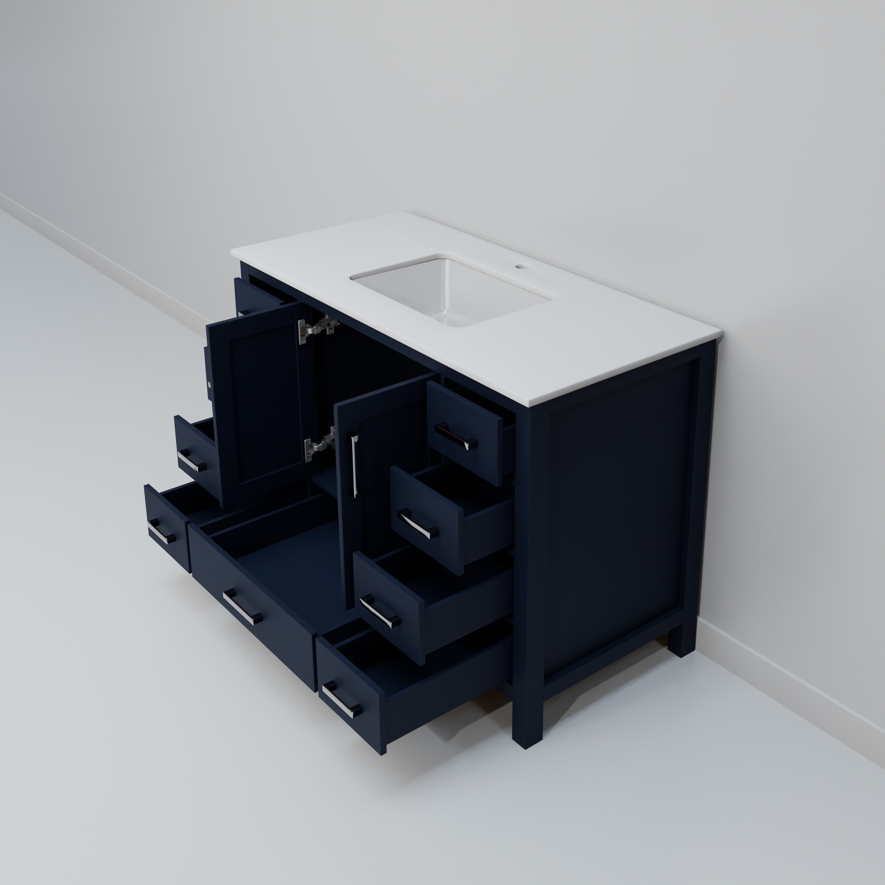 Lexora LVJ48SE300 Bath-Vanity-Combo - View #6