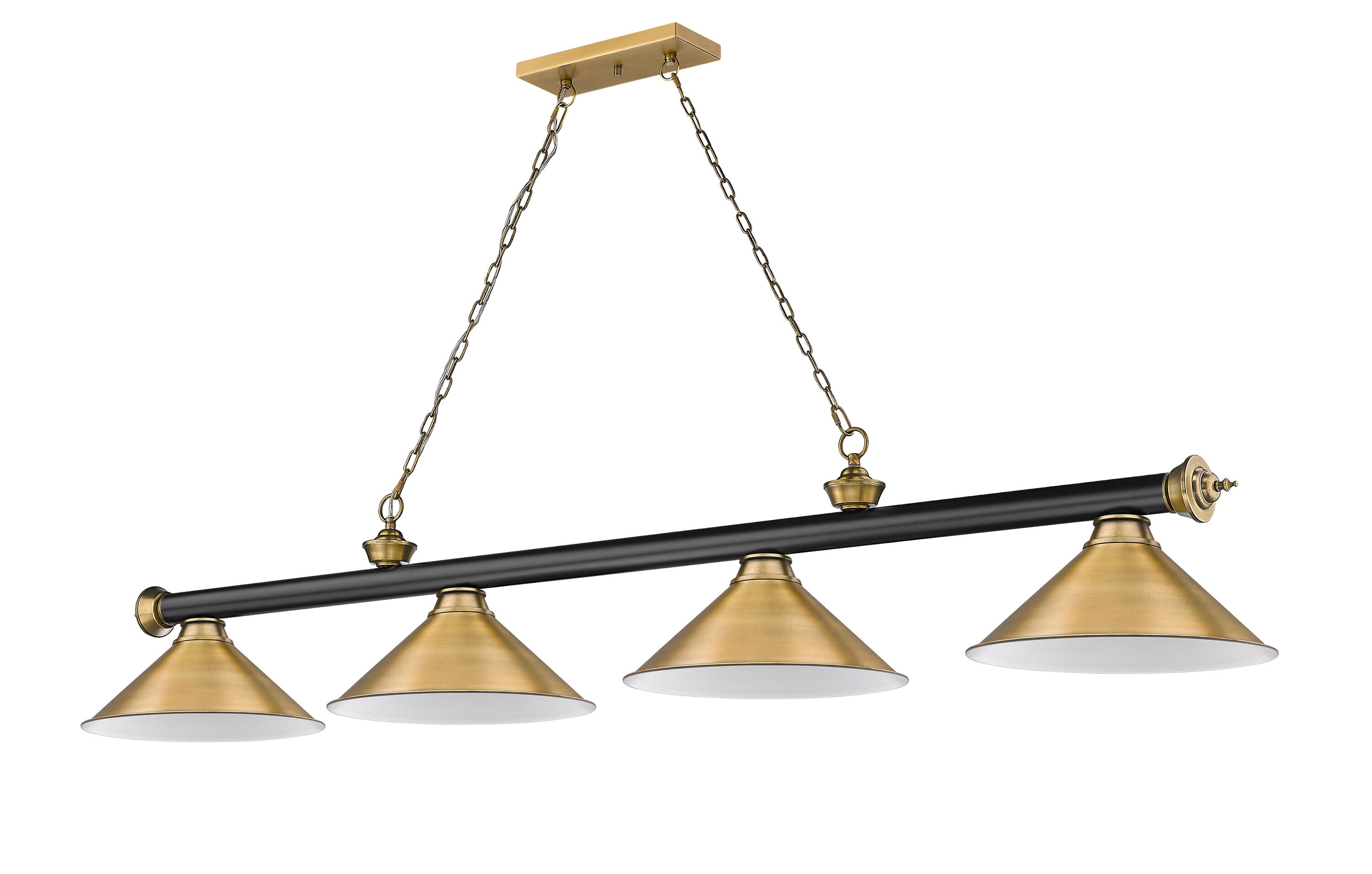 Z-Lite 2306-4MB-RB-RB15 Pool-Table-Lighting - View #5