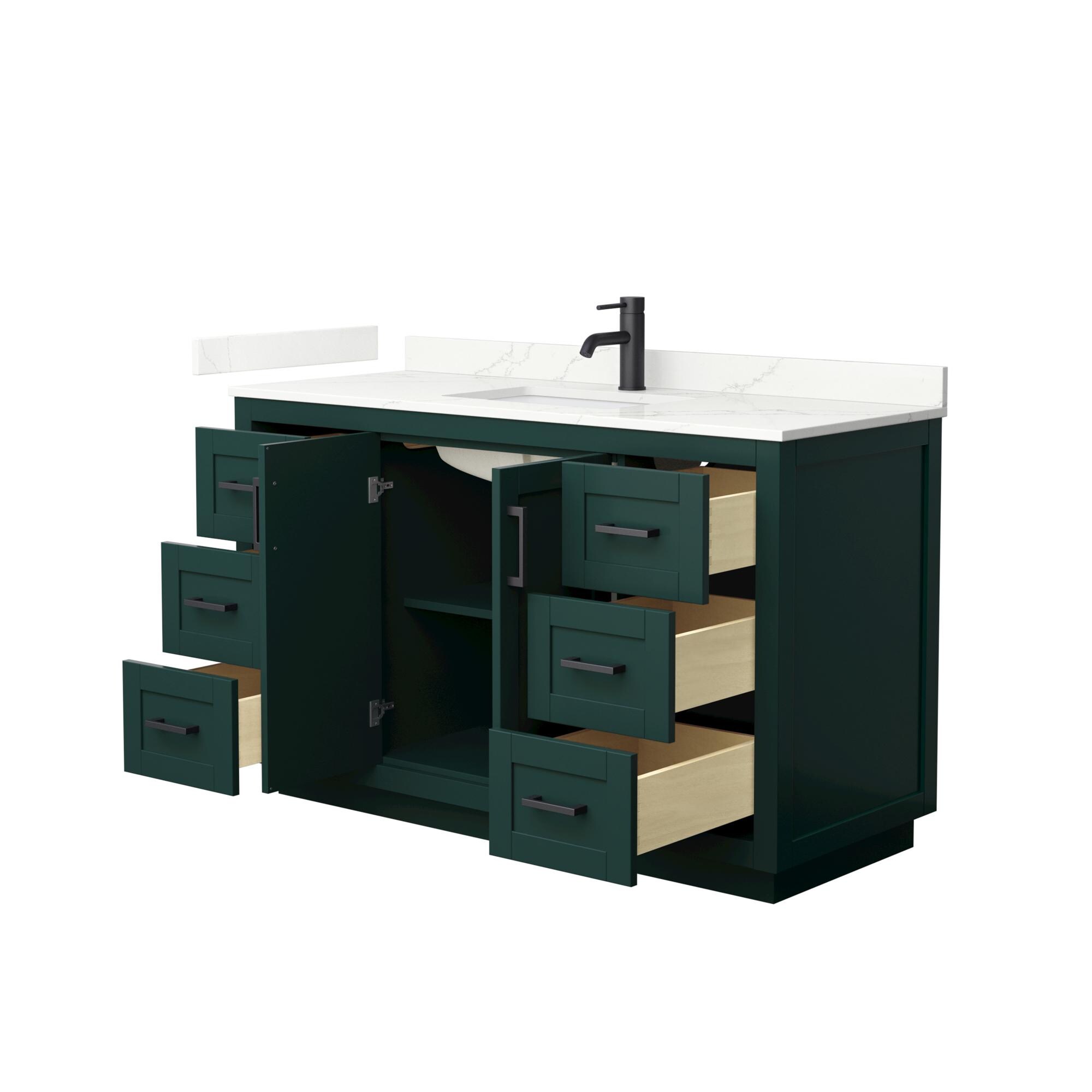 Wyndham Collection WCF292954SGKGTUNSMXX Bath-Vanity-Combo - View #3