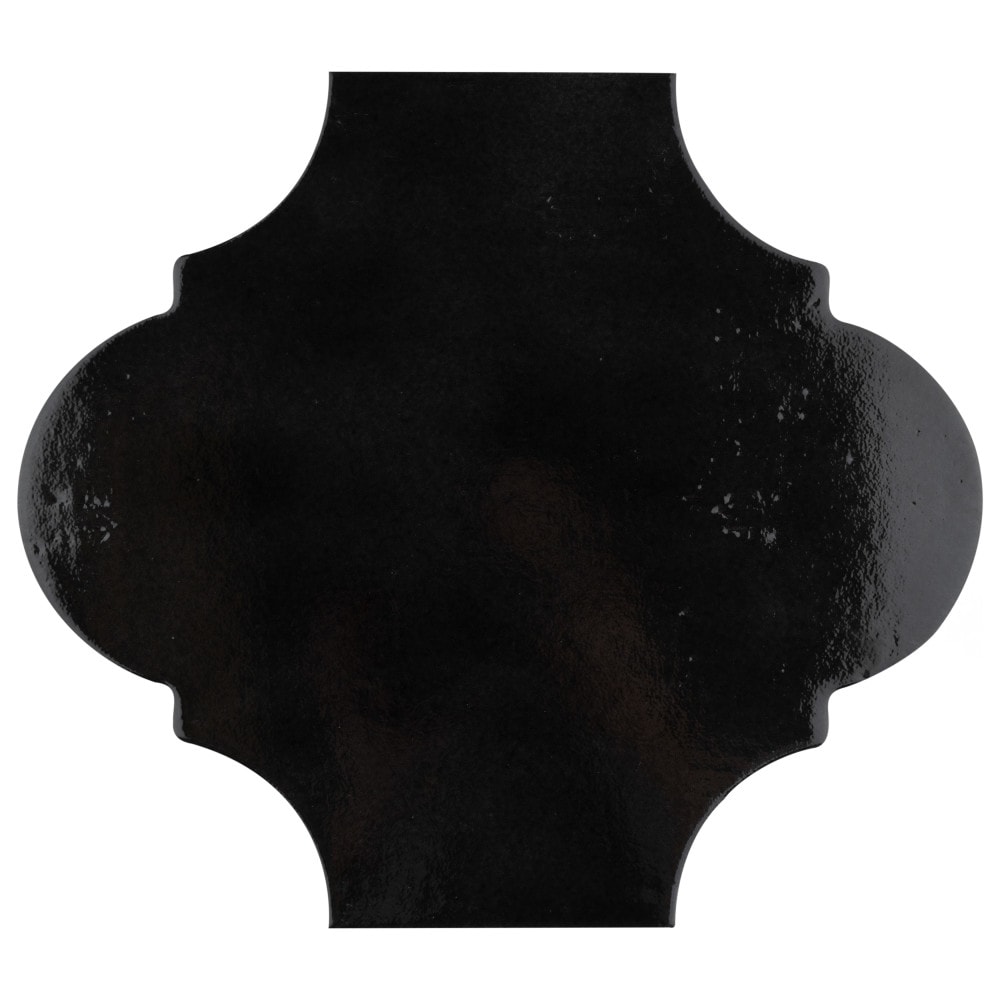 Affinity Tile FNU8MPNZ Mare Nostrum Provenzal Niza 10-in x 12-in Glossy Porcelain Cement Look Arabesque Floor and Wall Tile (10.44-sq. ft/ Carton)