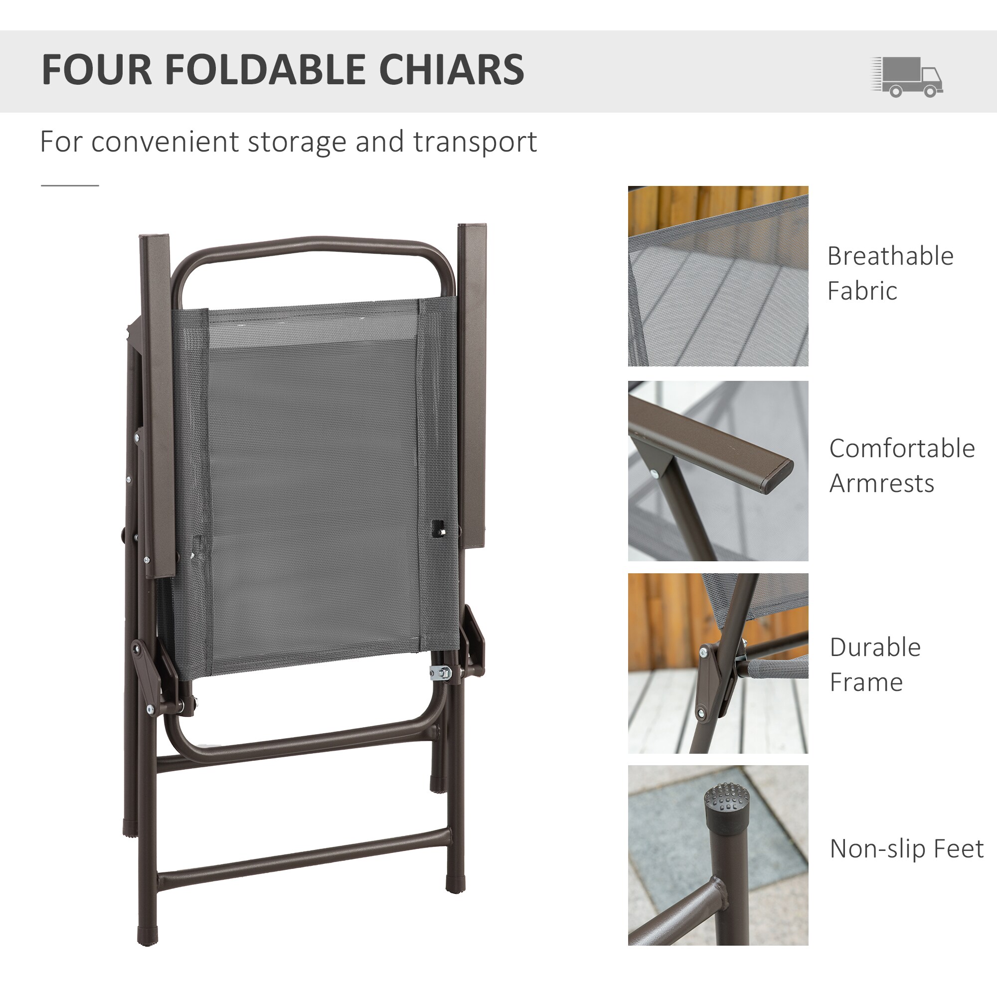 ToolCat BZ2-123-PW Patio-Dining-Sets - View #5