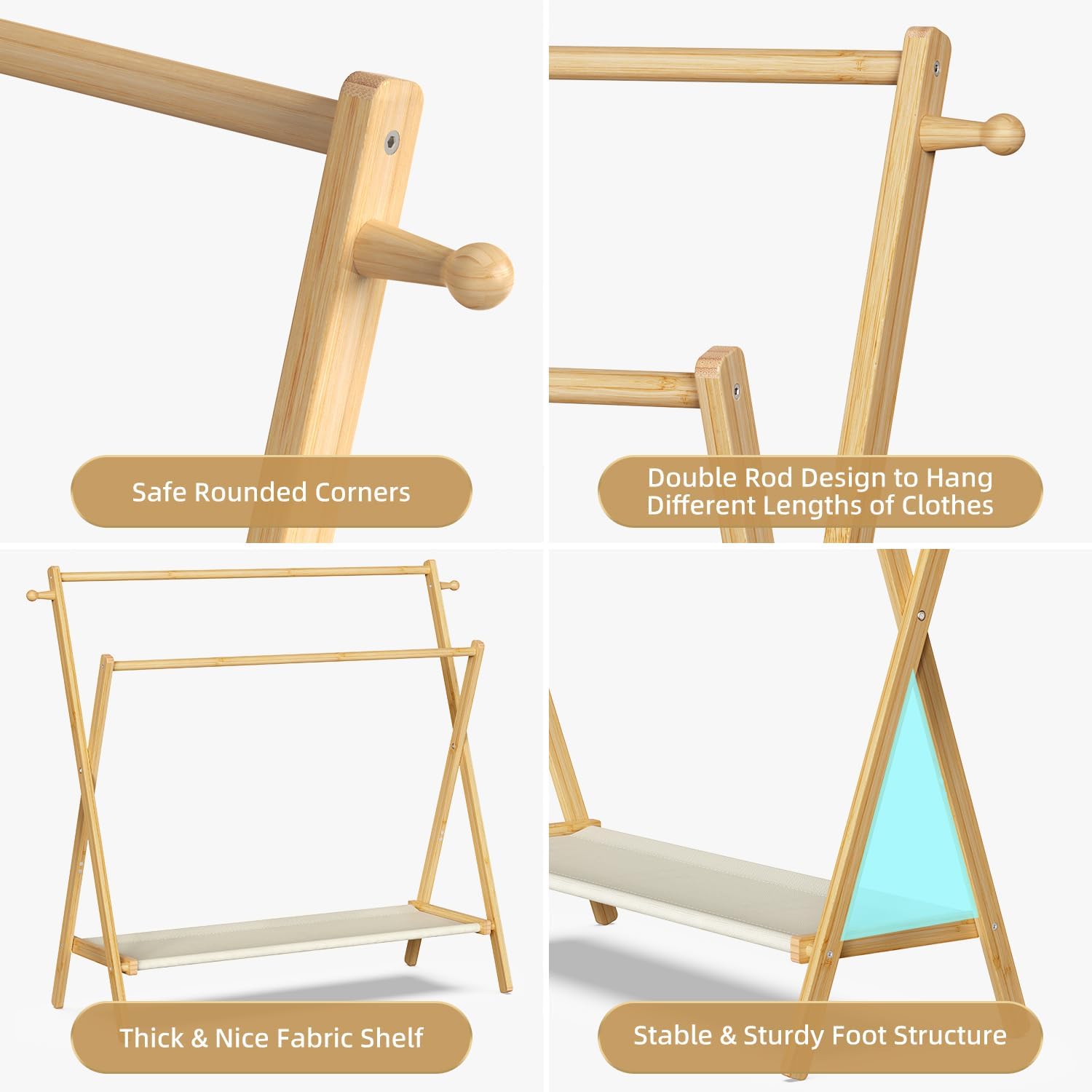 JEGONFRI BH2316-BBH Garment-Racks - View #3