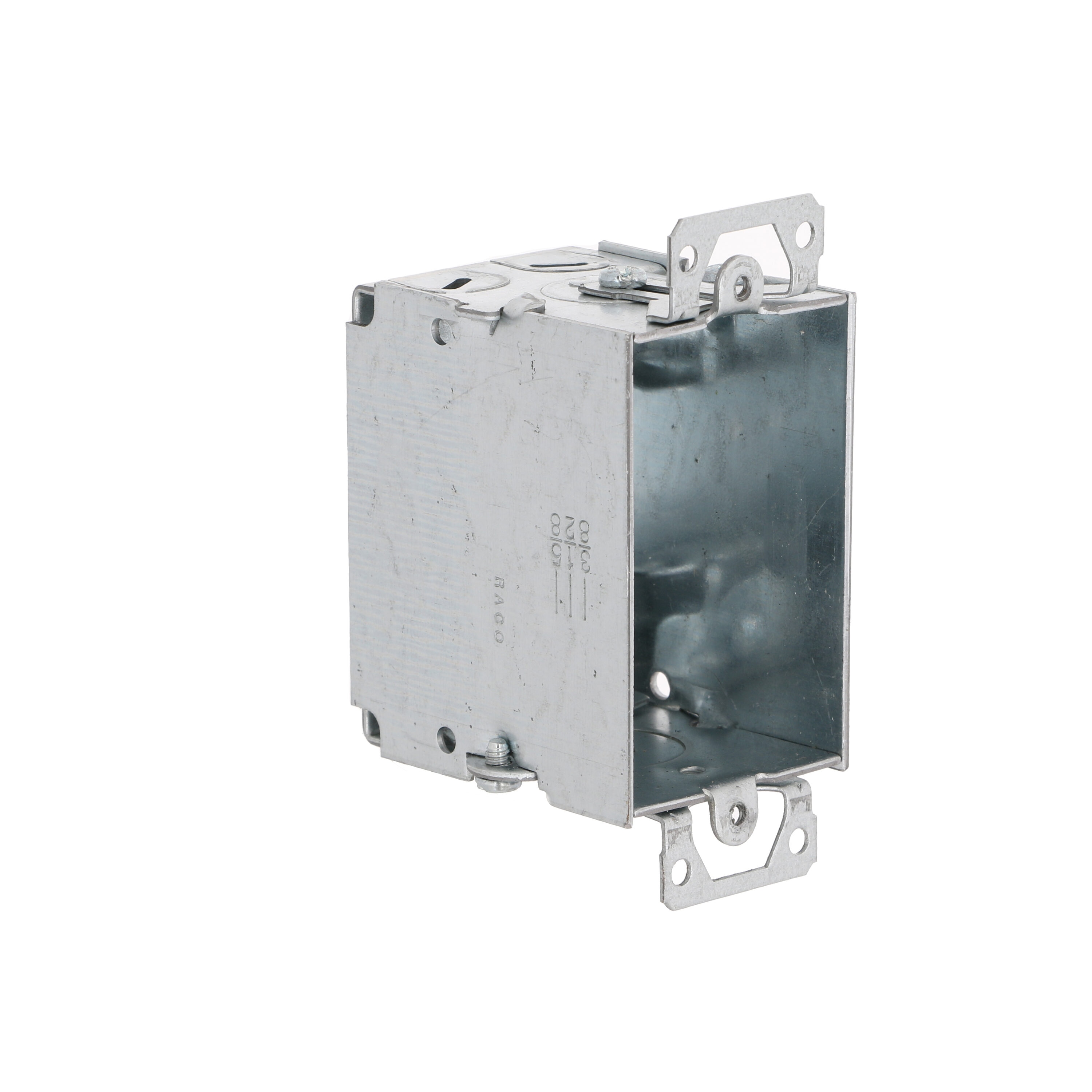 Hubbell 518 RACO 1-Gang Galvanized Steel New Work/Old Work Switch/Outlet Electrical Box