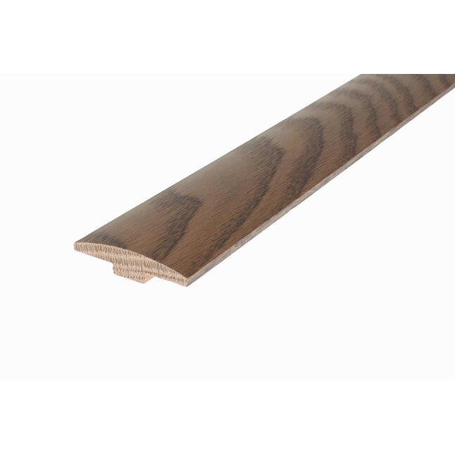 Flexco French Oak Marina 0.455-in T x 2-in W x 78-in L Solid Wood Floor T-moulding Flexco French Oak Marina 0.455-in T x 2-in W x 78-in L Solid Wood Floor T-moulding