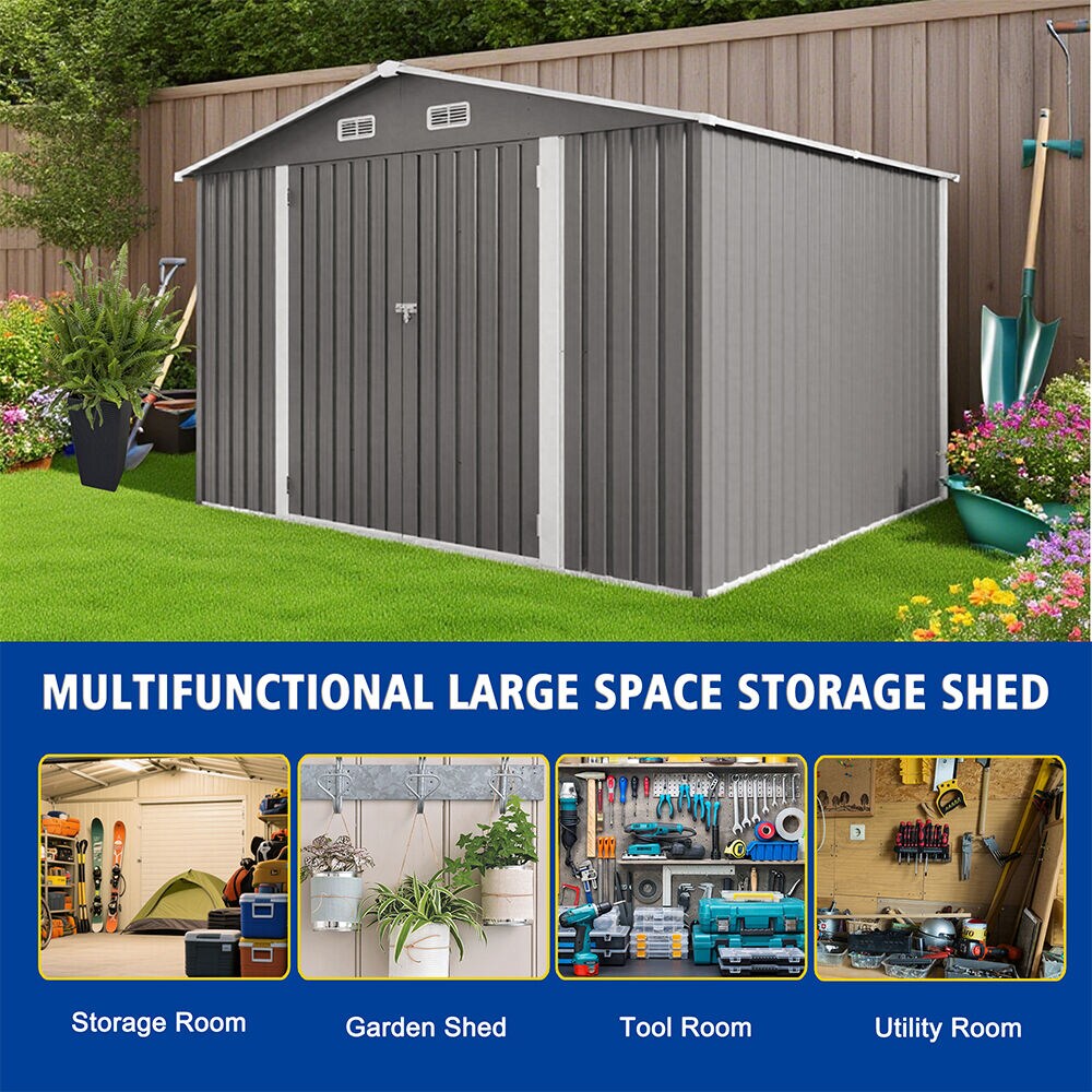Blisstyle 1XM6CN2NIW Metal-Storage-Buildings-Sheds - View #4