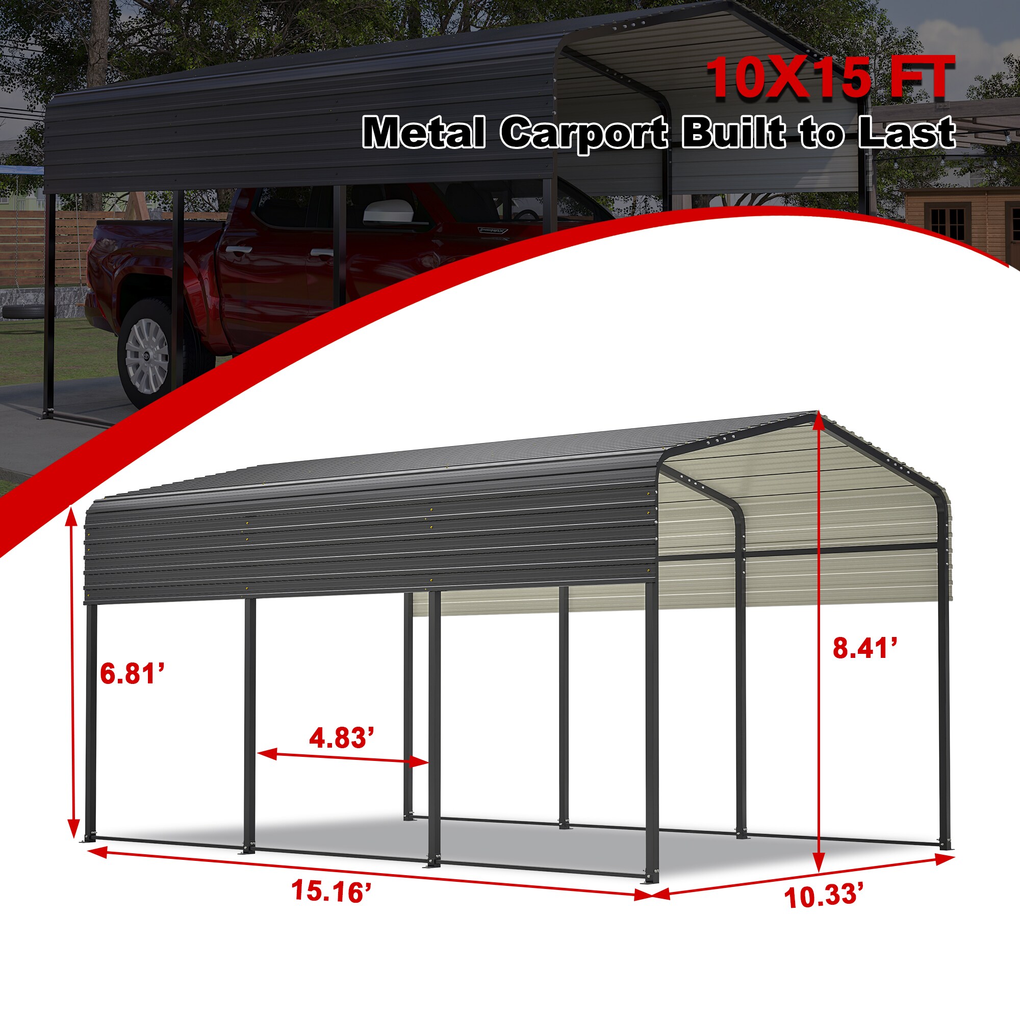 Mondawe MO-CP-00045 Carport-Covers - View #9