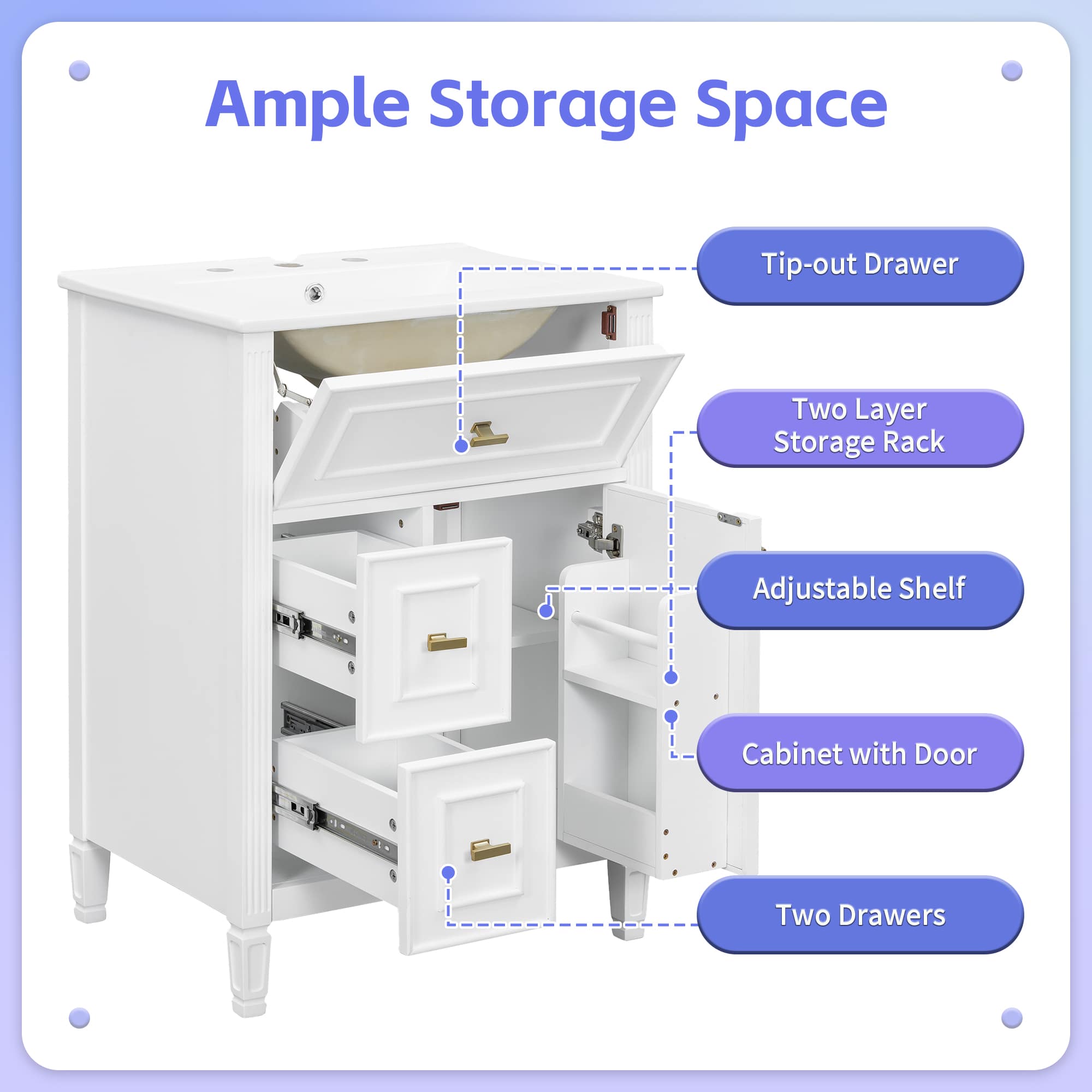 Vynxaria LEXY2000DJGXTYS024 Bath-Vanity-Combo - View #5