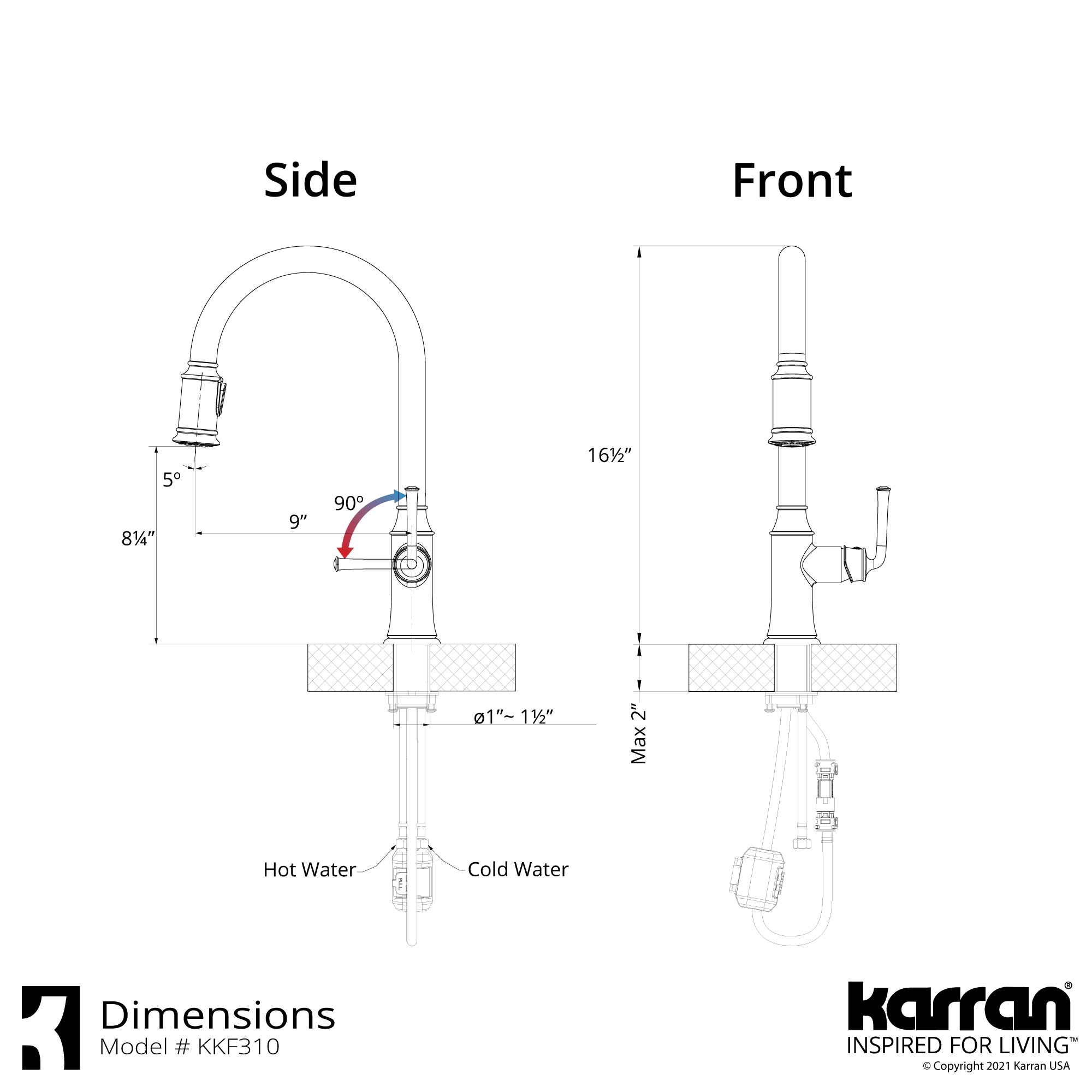 Karran KKF310MB Kitchen-Faucets - View #8