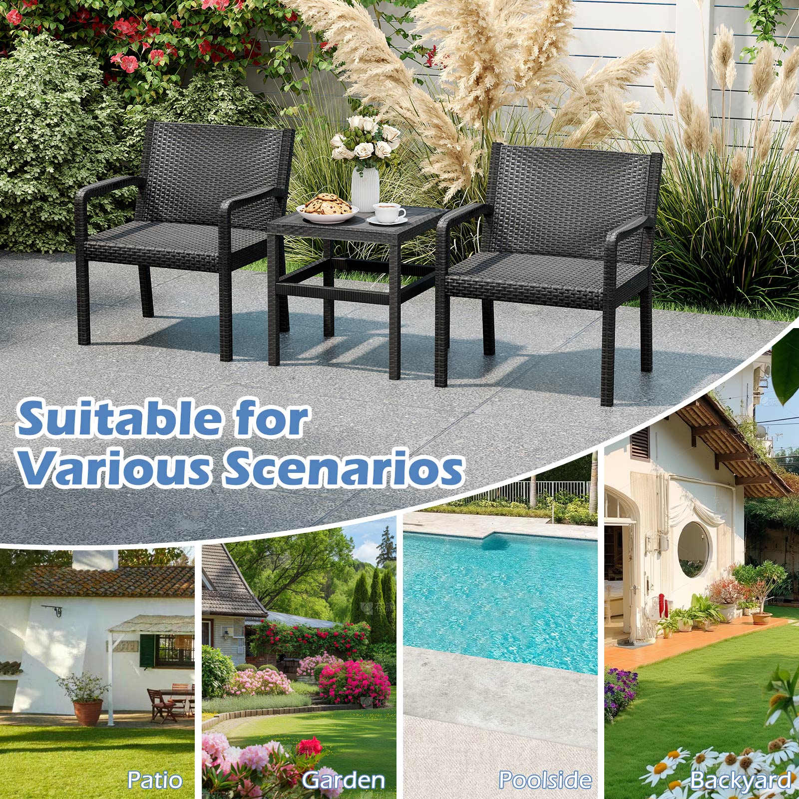 Volenca VOL-631512 Patio-Conversation-Sets - View #6