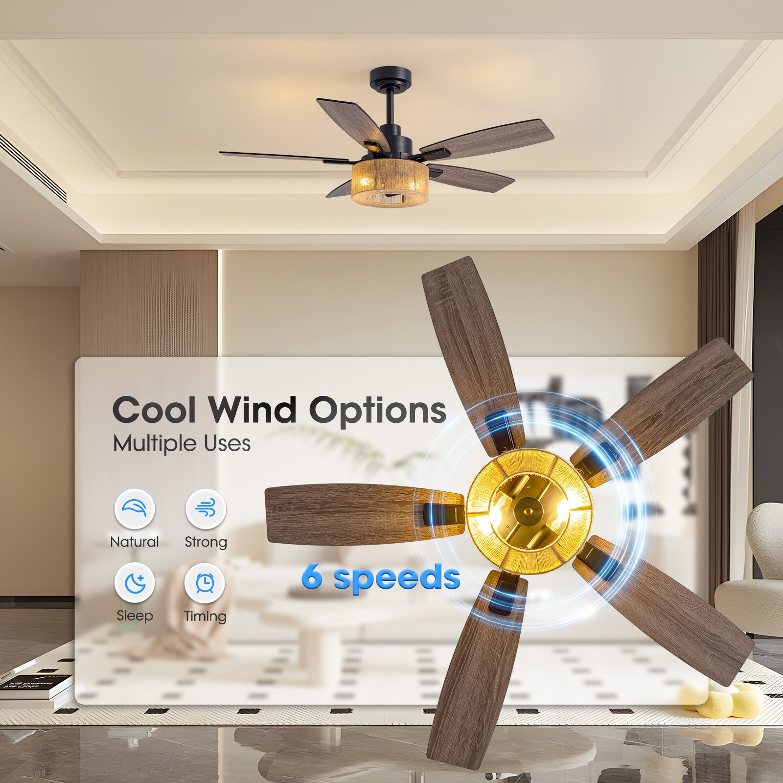 SILJOY FS-8917D-46-01 Ceiling-Fans - View #6