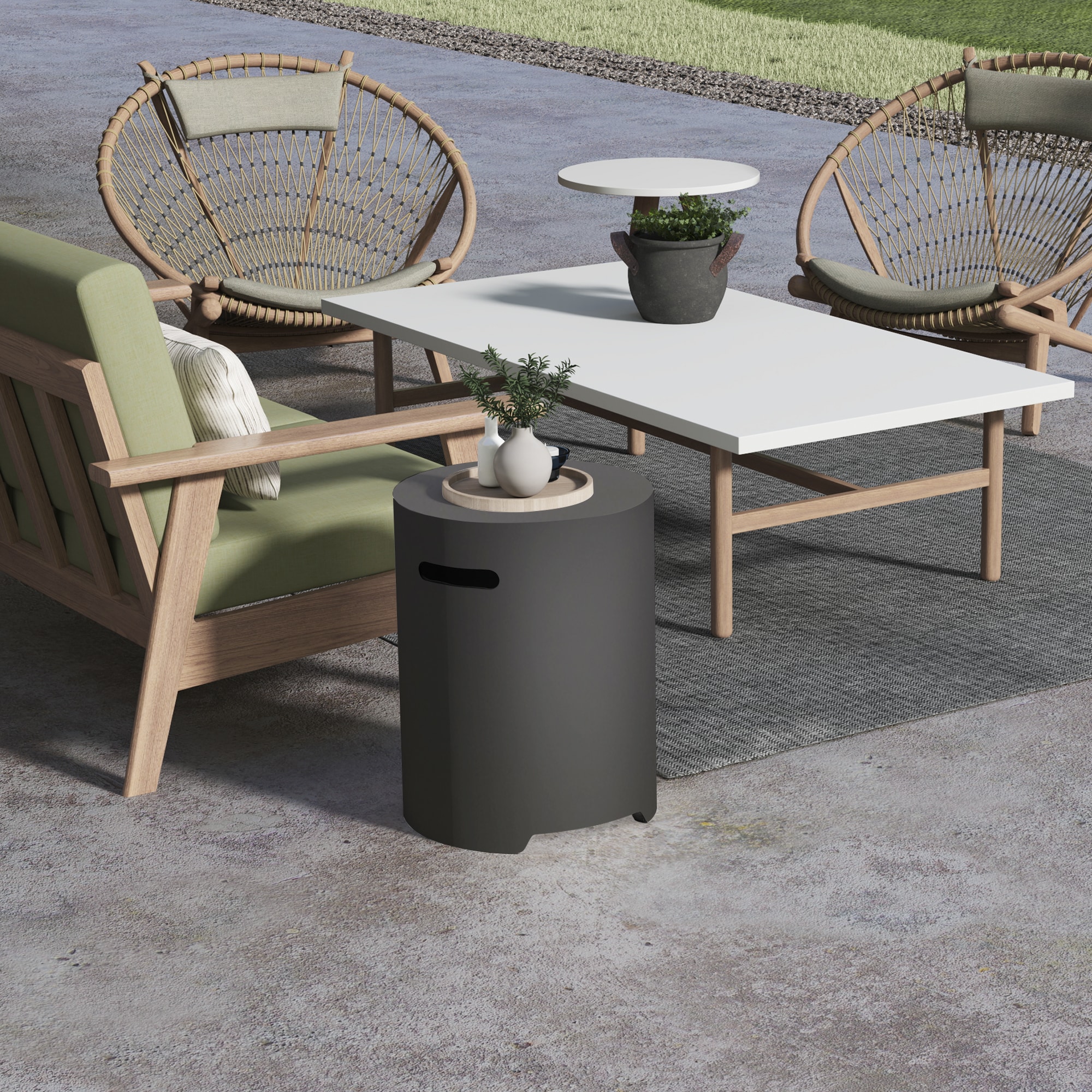 UPHA WST-GREY-DK Propane-Tanks-Accy - View #6
