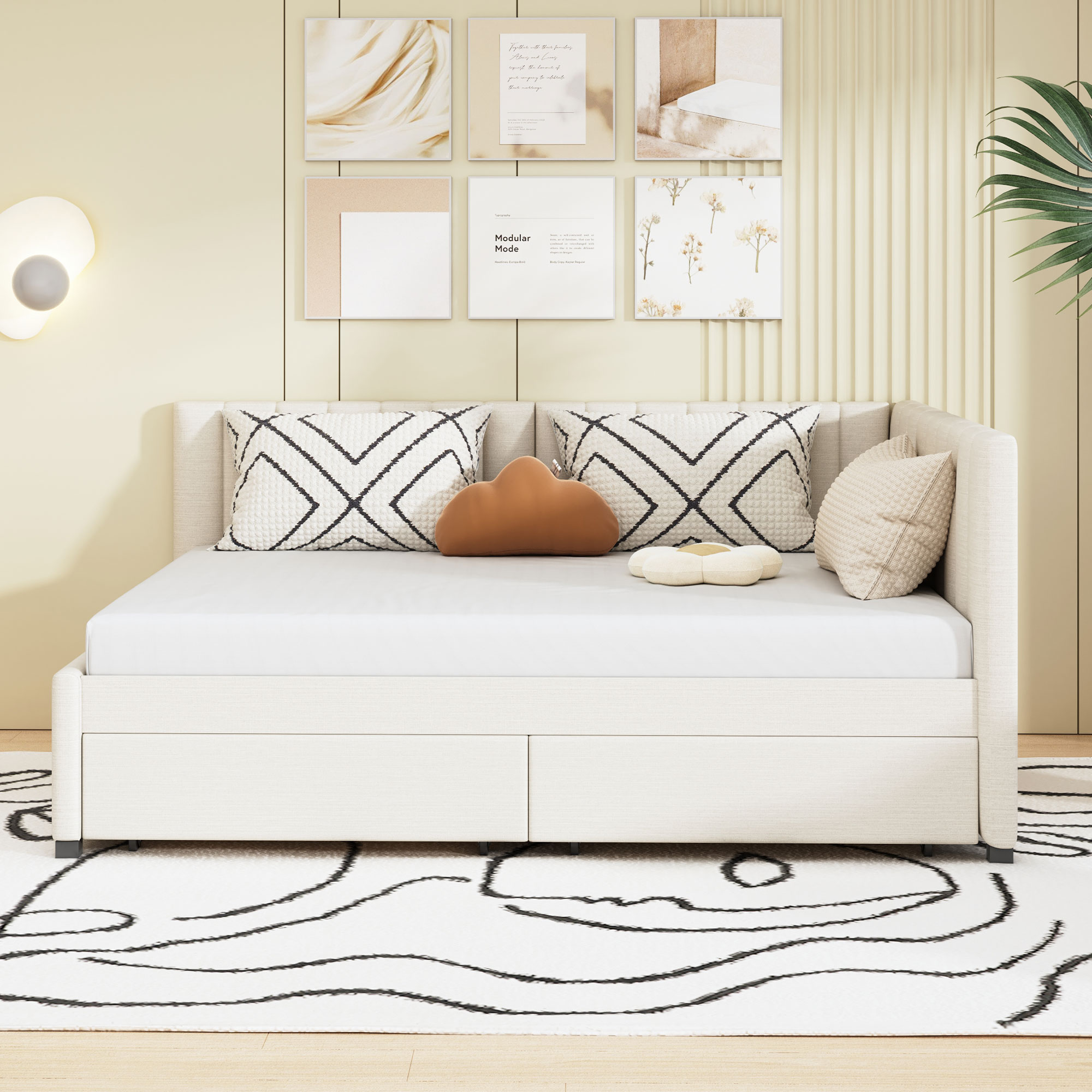 ModernLuxe LP000172AAA Sofas-Loveseats - View #11