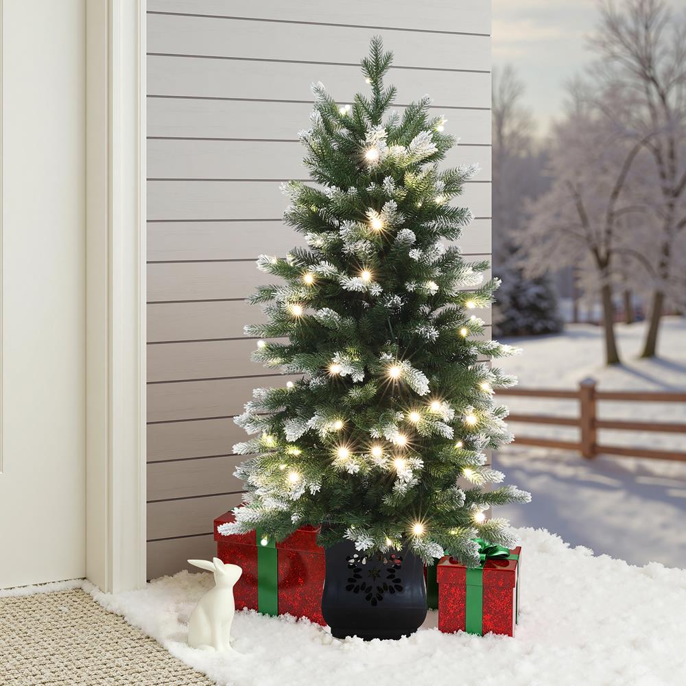 LuxenHome WHAP2476 Artificial-Christmas-Trees - View #6