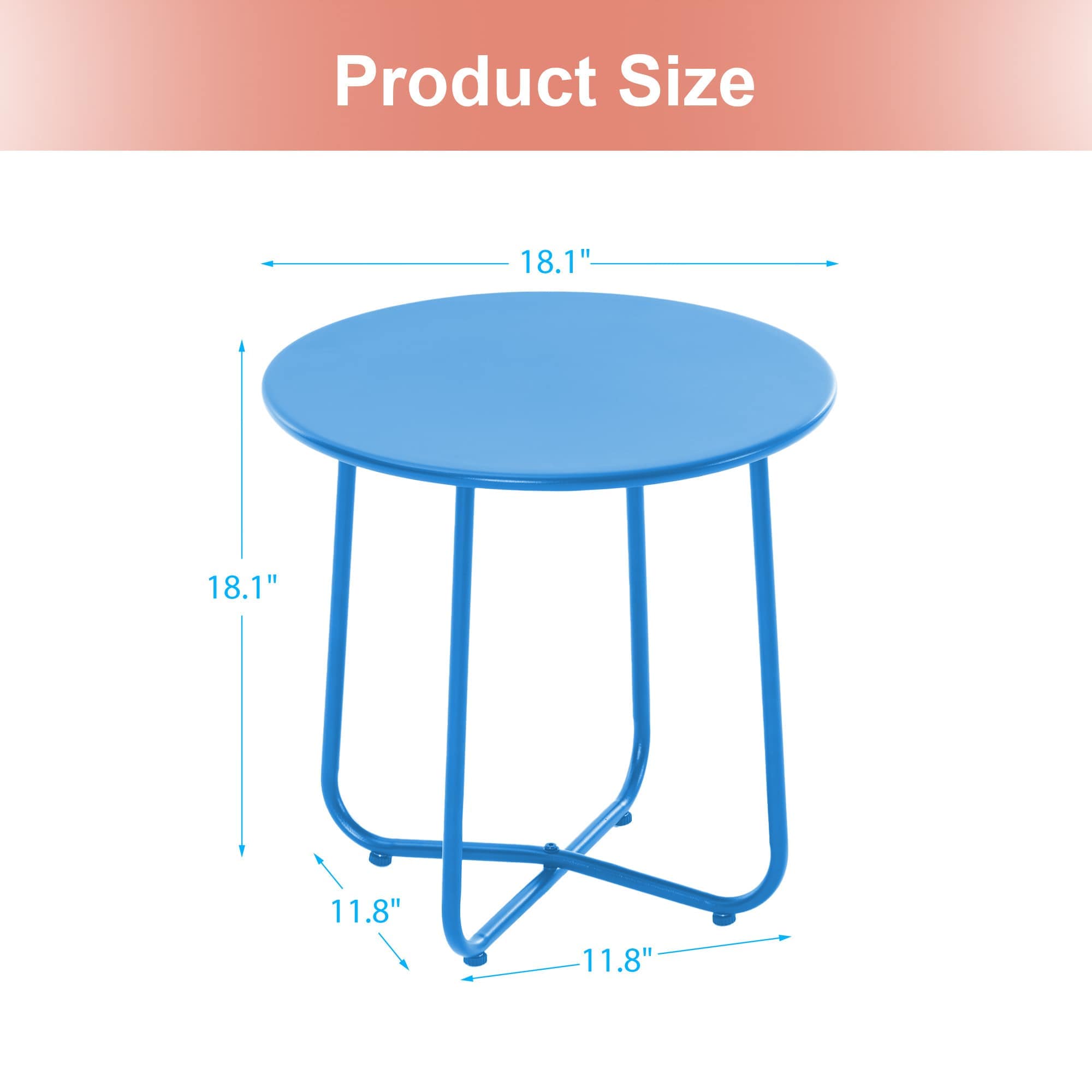Aok Garden LWP-PT-46-NY Patio-Tables - View #2