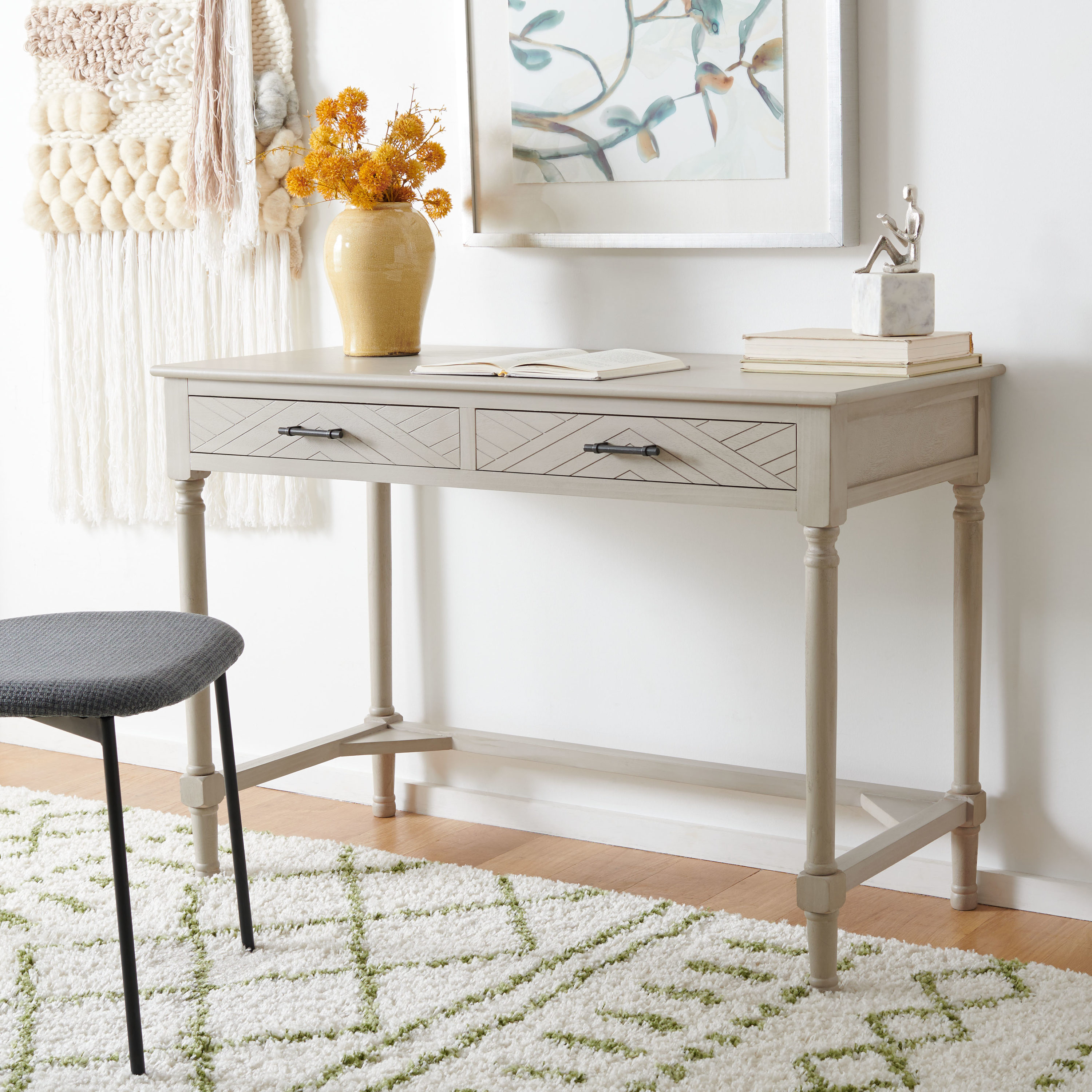 Safavieh DSK5705C Peyton 42-in Brown Writing desk