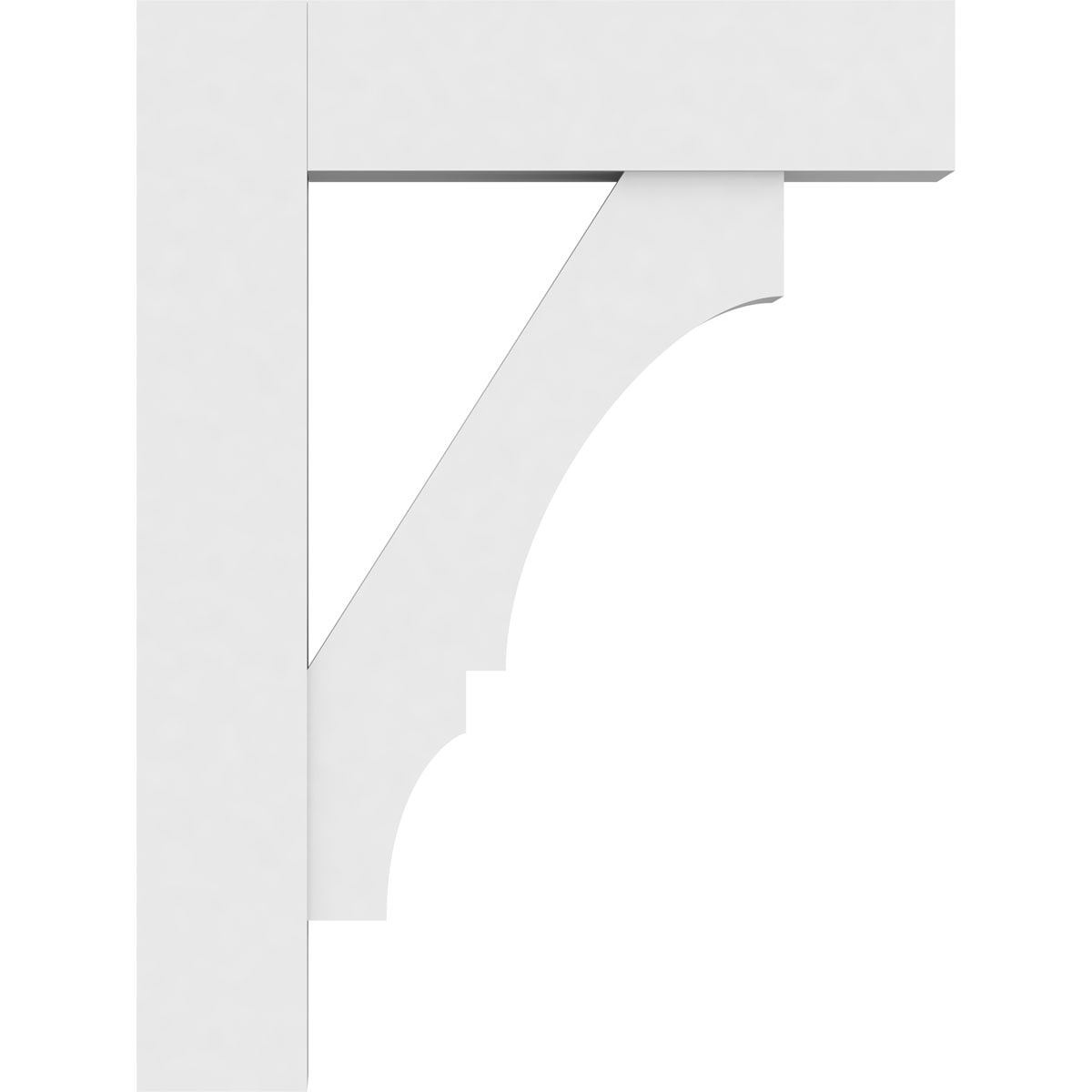 Ekena Millwork BKTP05X24X32BOA05 Exterior-Brackets-Braces - View #3