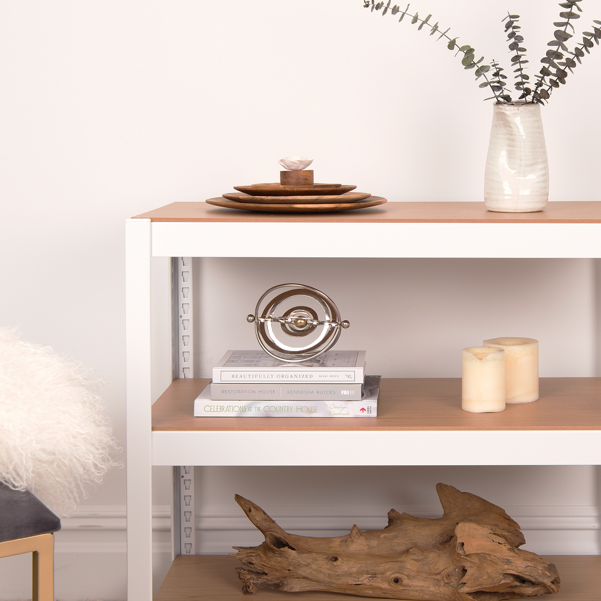 Best Home Fashion KEPSUUL-5S-80195-WH Free-Standing-Shelving - View #6