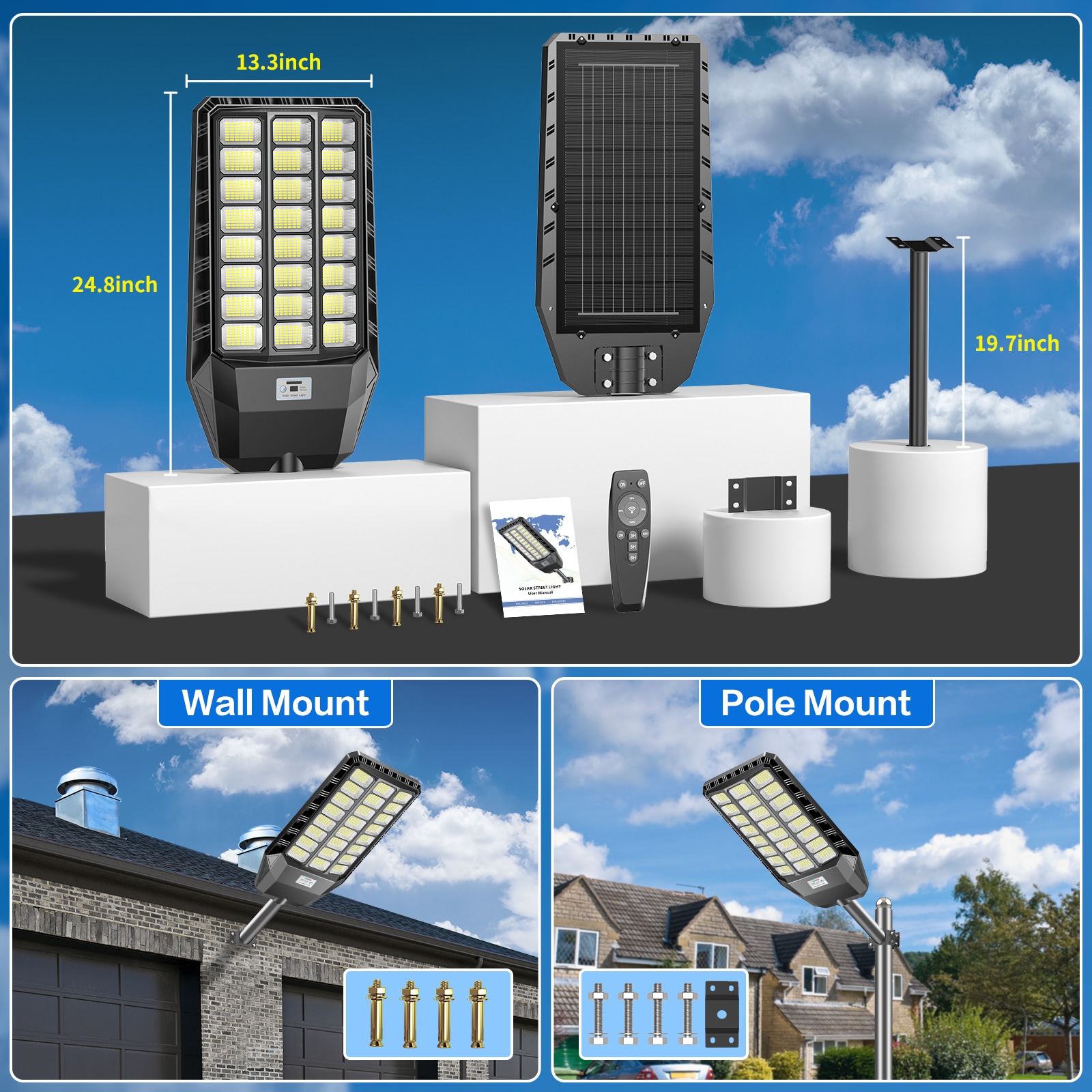 Solar LSLA076W-2 Area-Lights - View #5