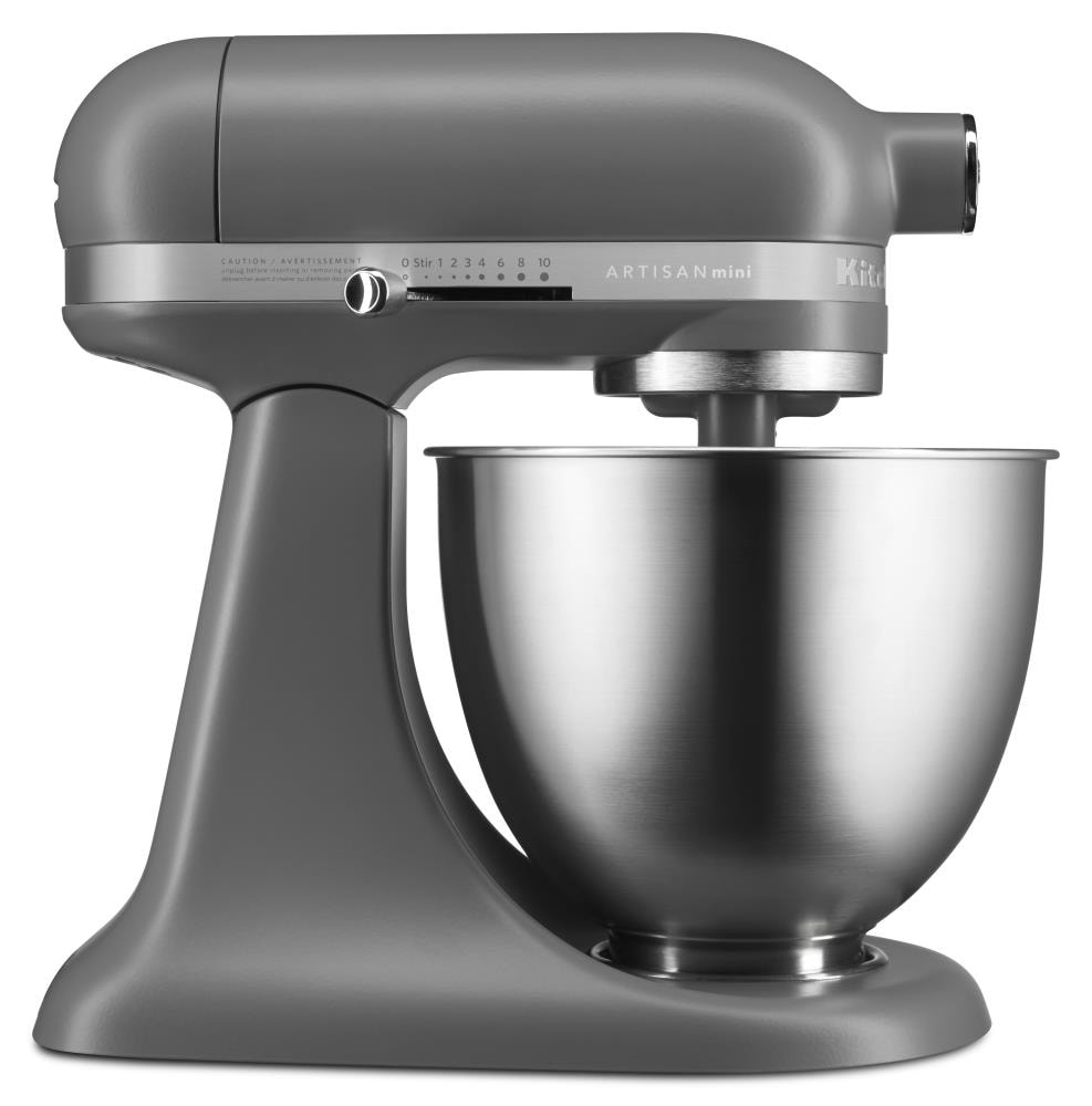 KitchenAid KSM3311XFG 3.5-Quart 10-Speed Matte Gray Stand Mixer