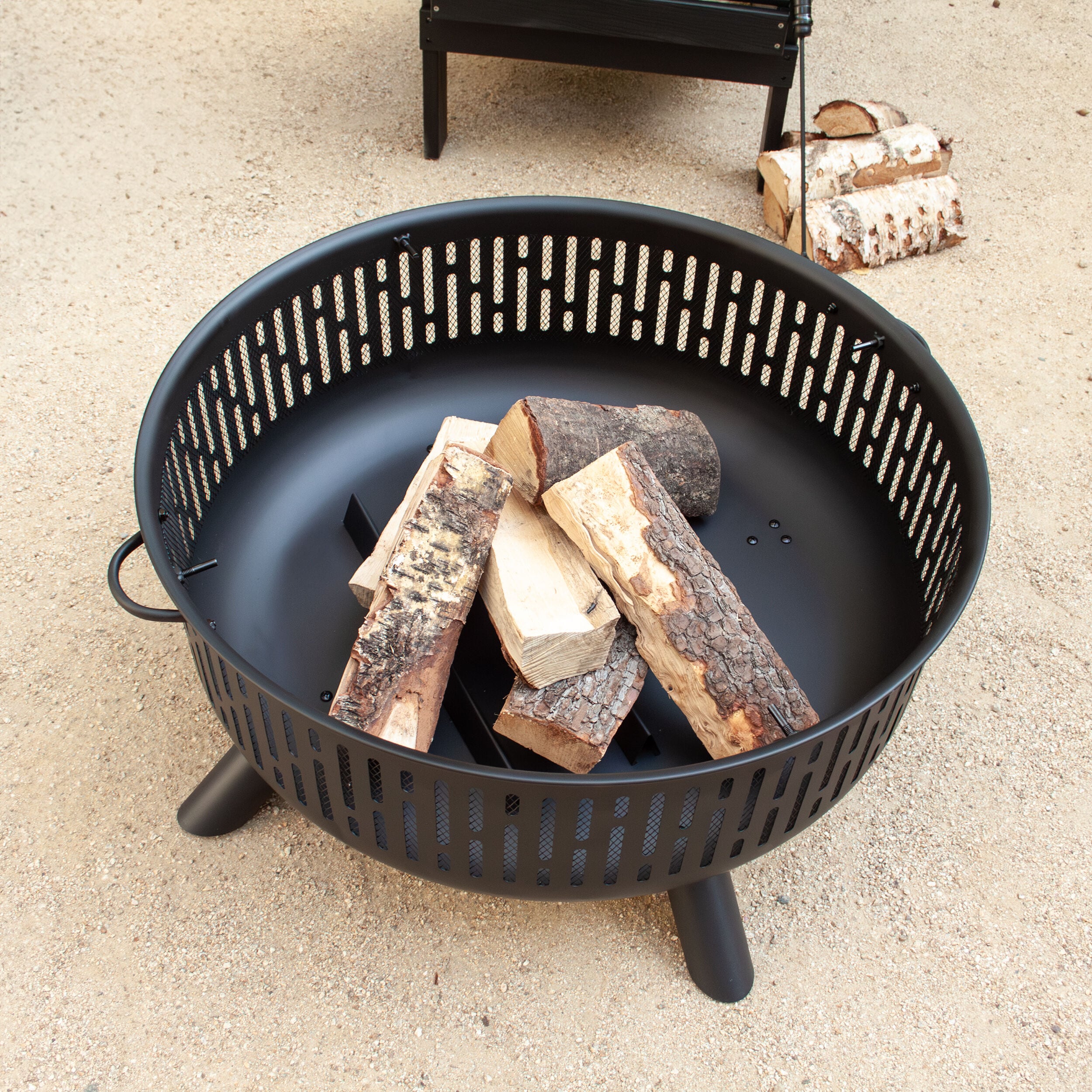 allen + roth OFW604R Outdoor-Woodburning-Firepits - View #9