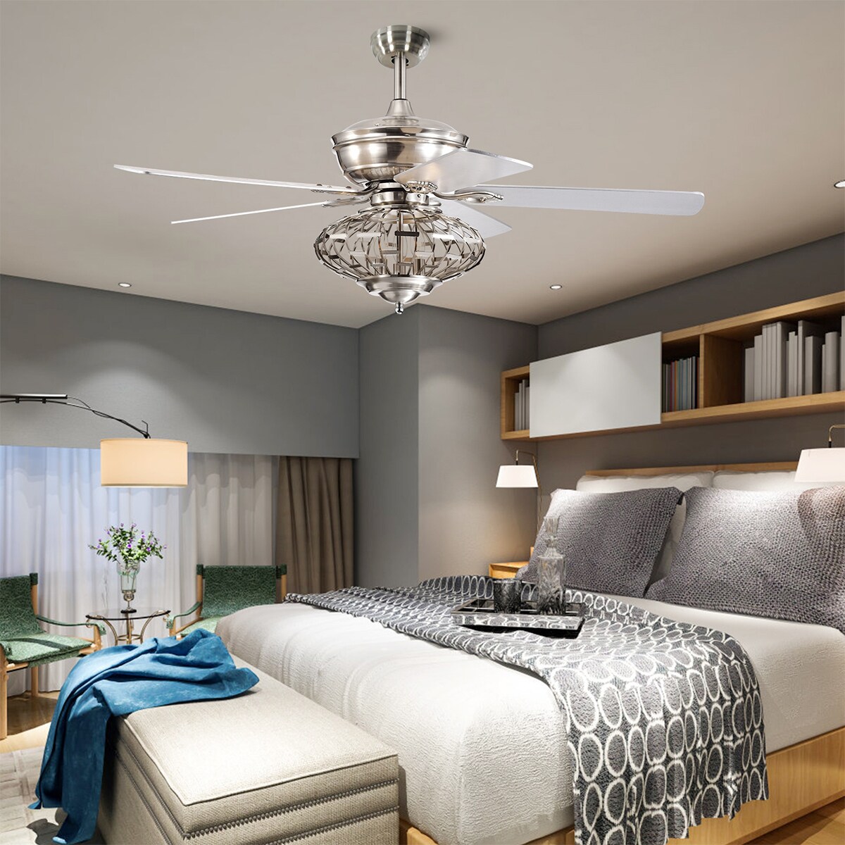 WELLFOR DFJ10055US-SL Ceiling-Fans - View #11