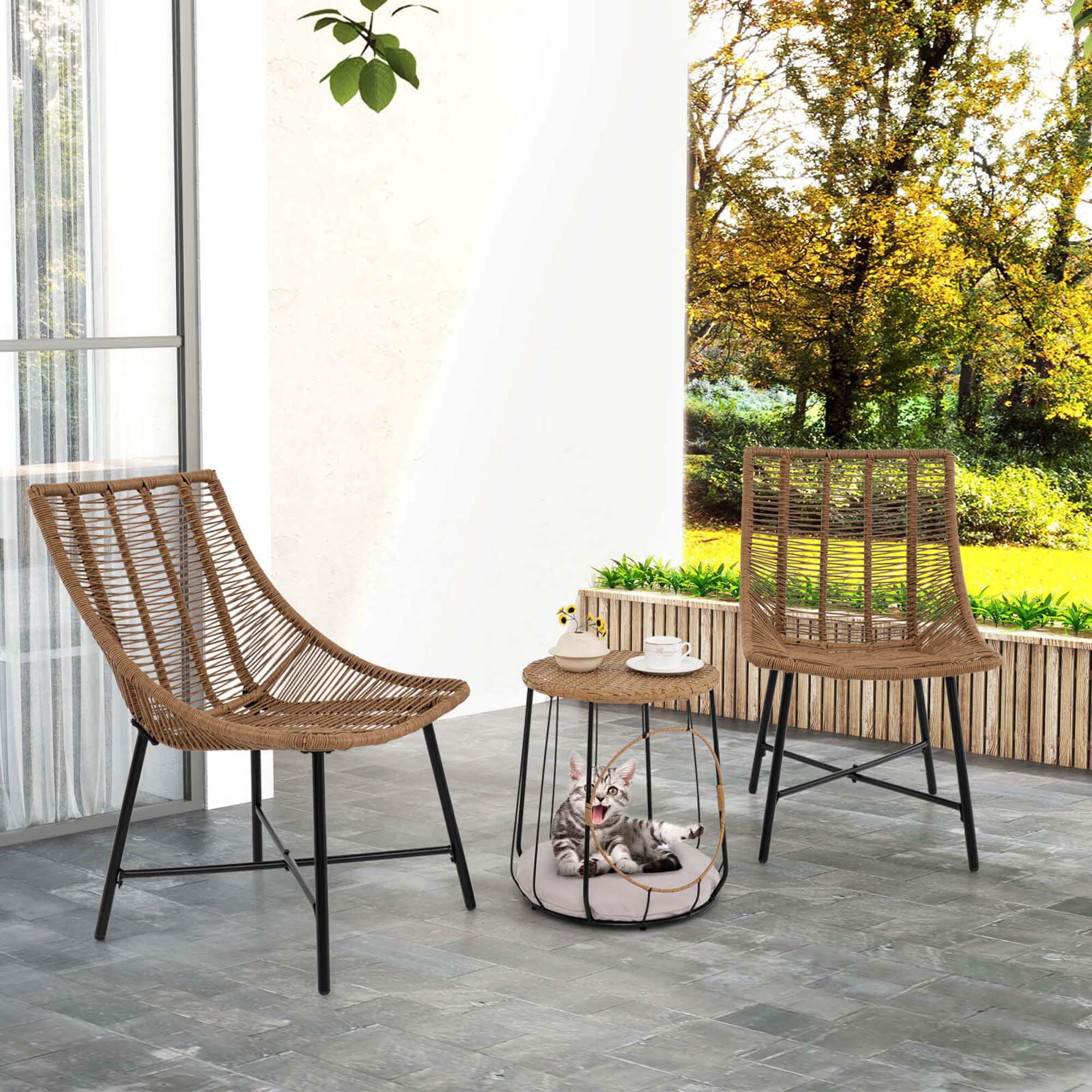 Costway HCST05468 Patio-Conversation-Sets - View #9