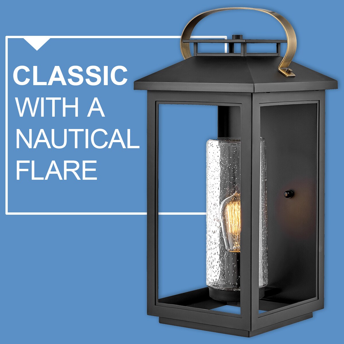 Hinkley Atwater 1-Light Outdoor Light In Ash Bronze