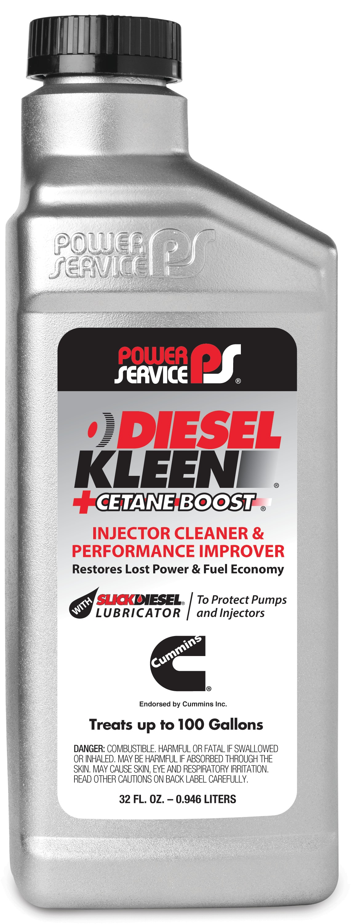 Power Service Diesel Clean 32 oz - Diesel Fuel Cleaner & Injector