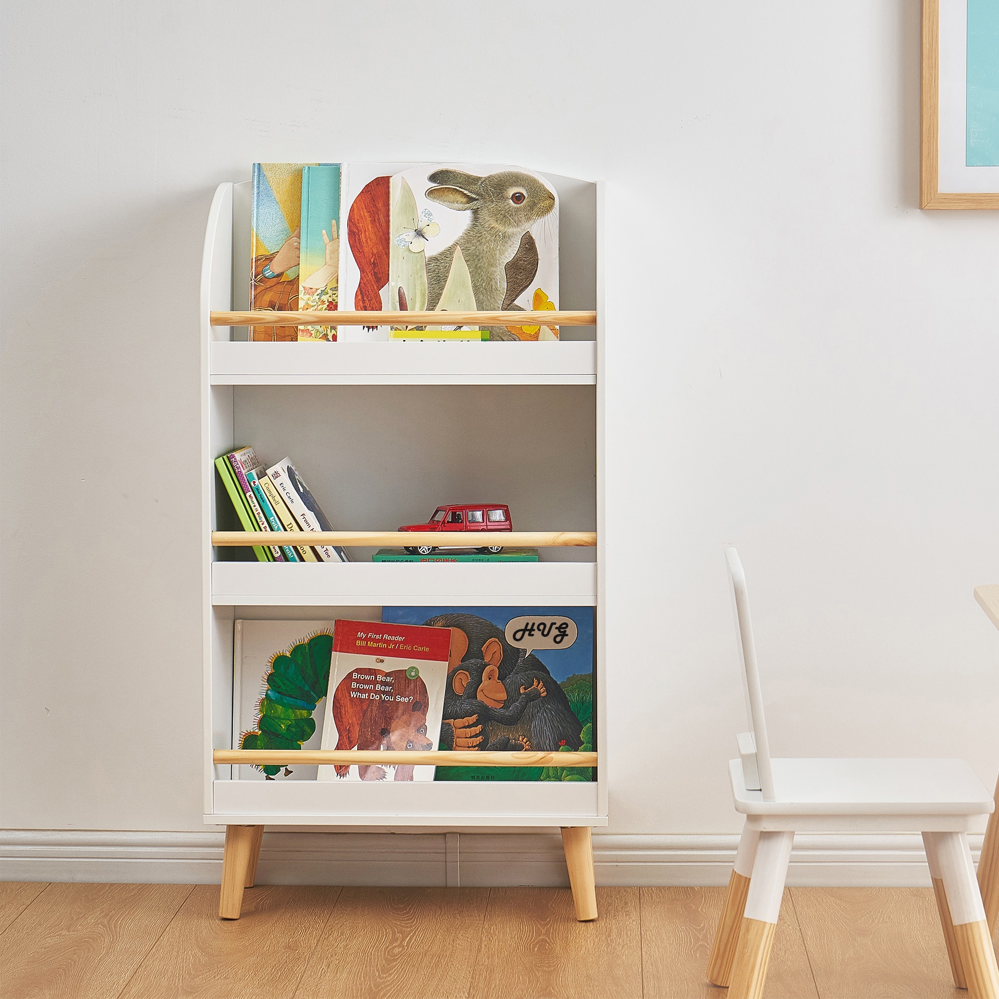 LuxenHome WHCF1872 bookcases - View #6