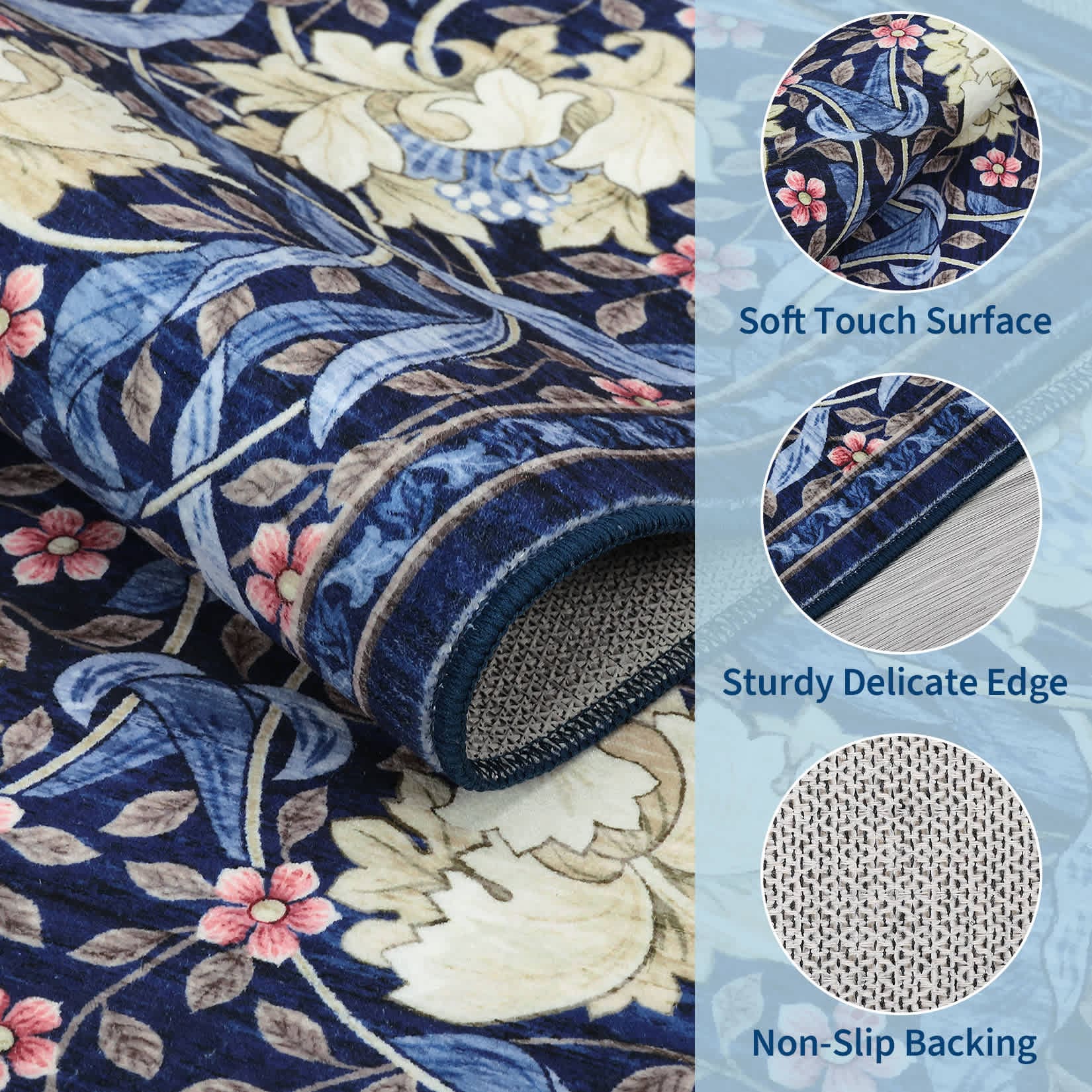 Qeetex LSN-PHK-34X7LMNT rugs - View #6