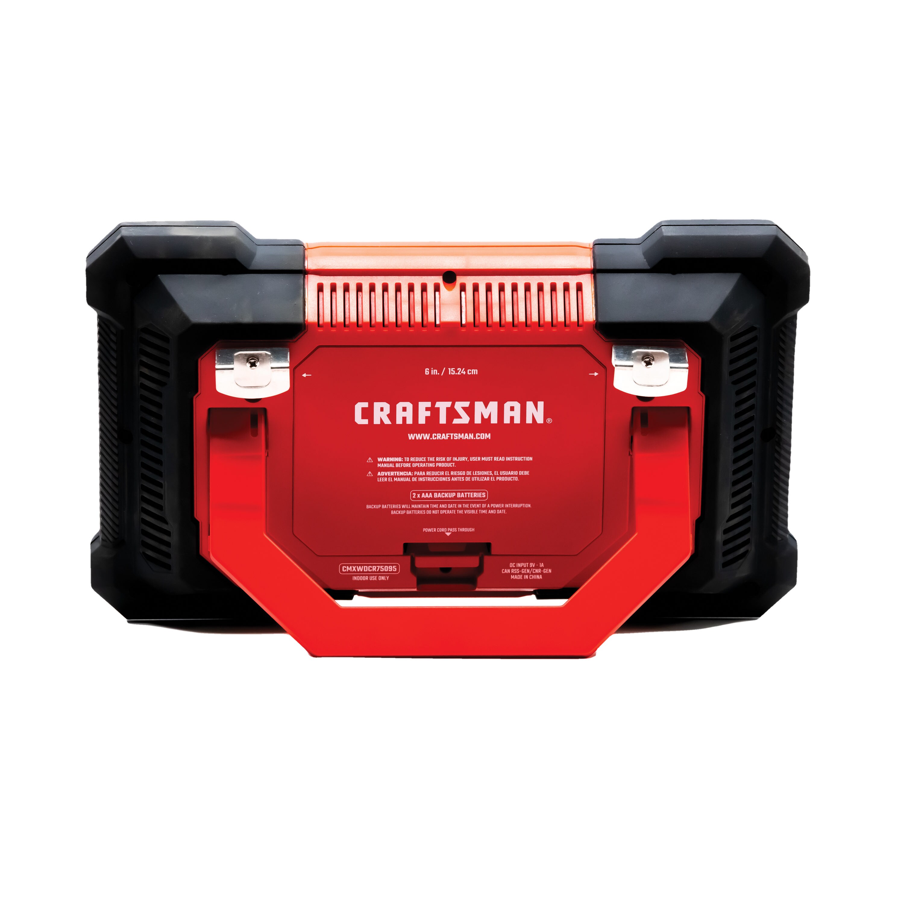 CRAFTSMAN CMXWDCR75095M Indoor-Outdoor-Clocks - View #3
