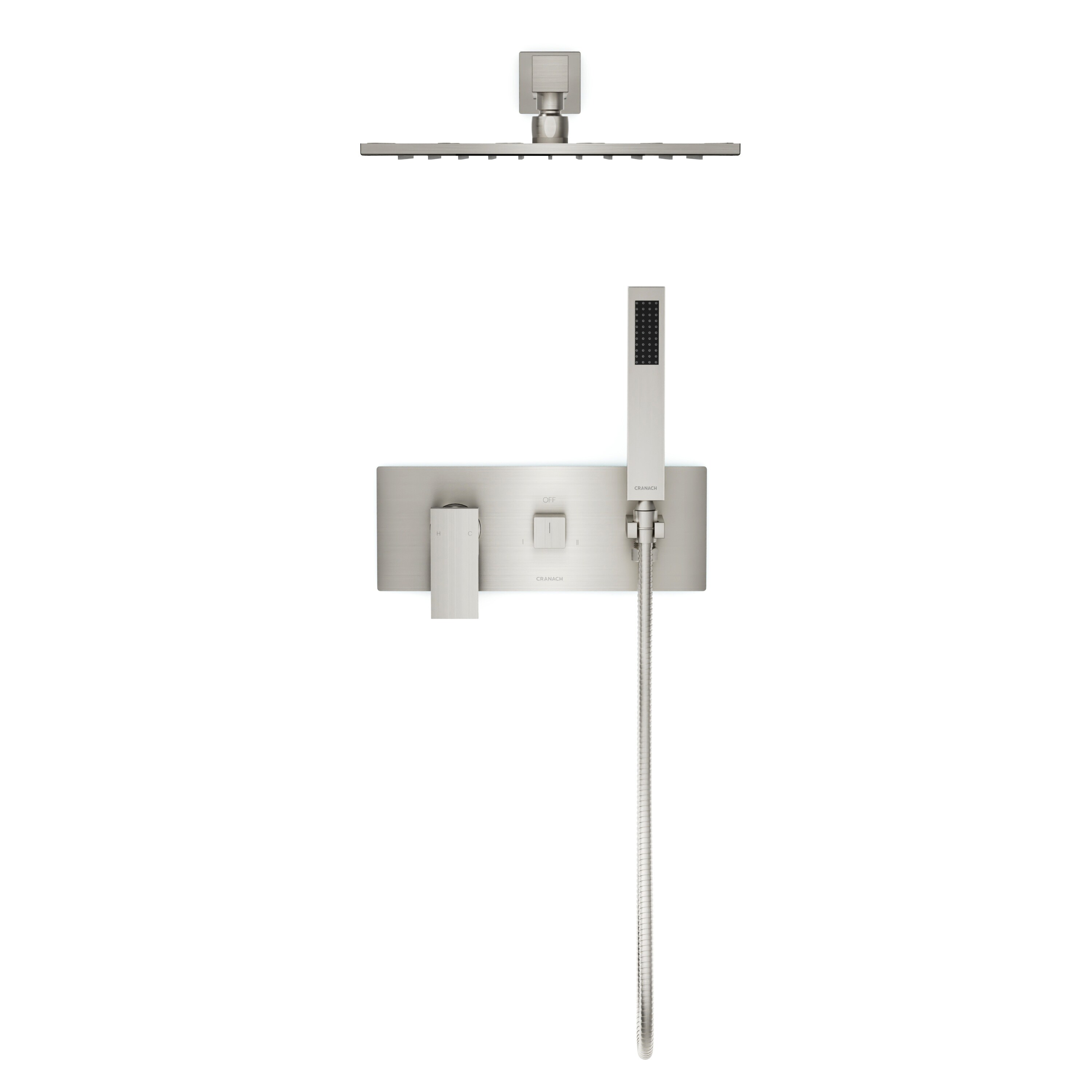 CRANACH C04.CR13.BN Showerhead-Bar-Panels - View #2