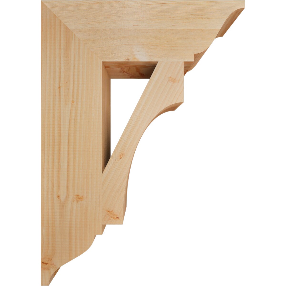 Ekena Millwork BKT06X20X28WTL01SDF corbels - View #3