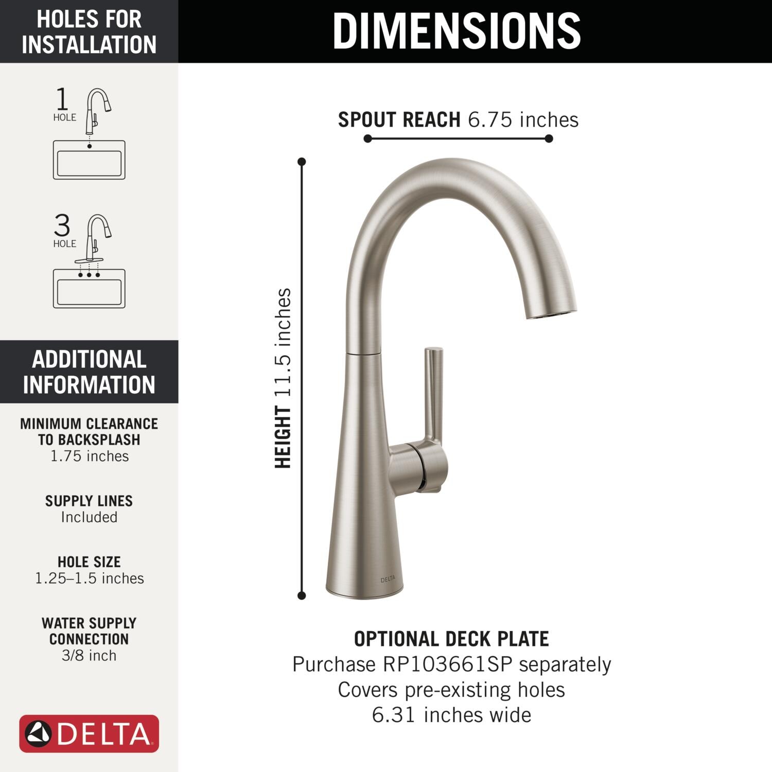 Delta 14882LF-SP Kitchen-Faucets - View #4