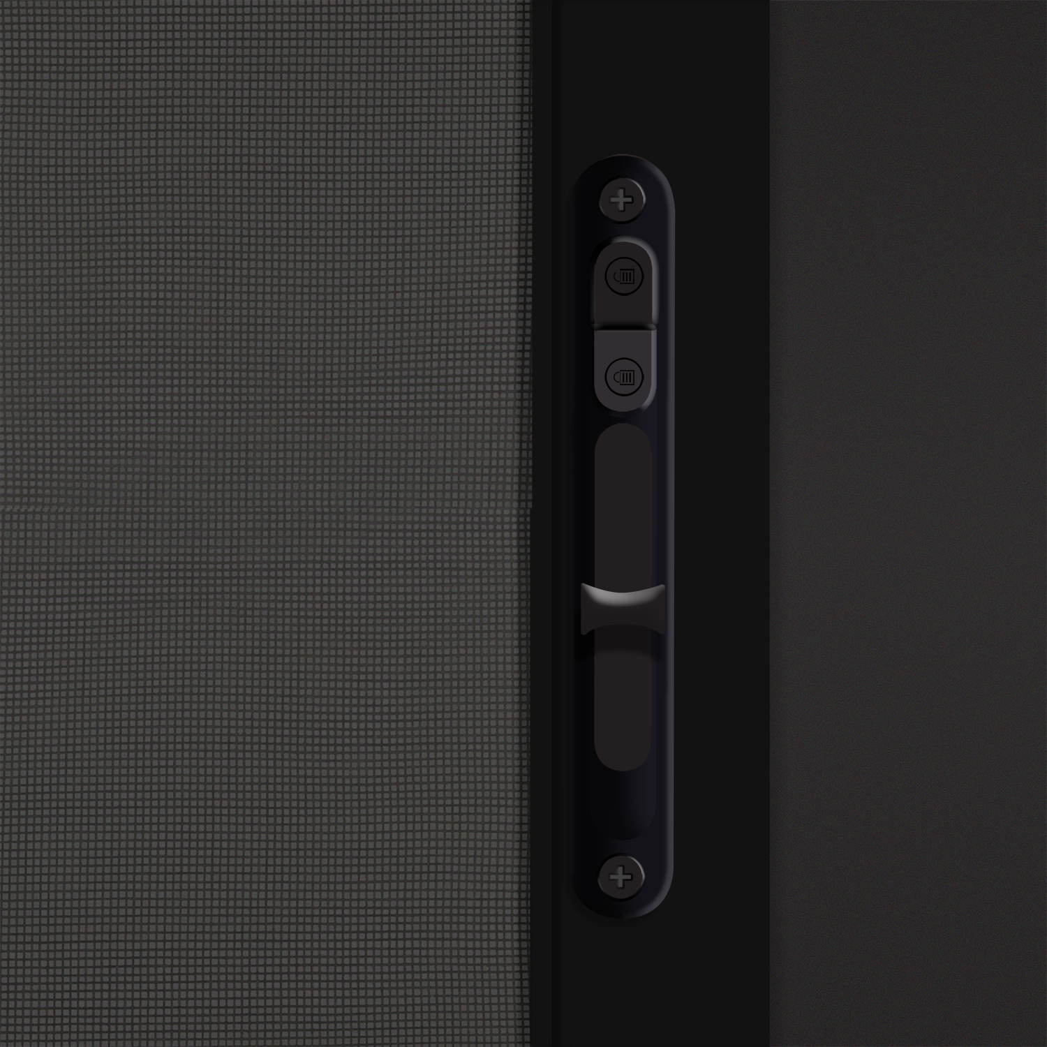 United Window & Door 2PD6068SCREENBLK Patio-Door-Components - View #4