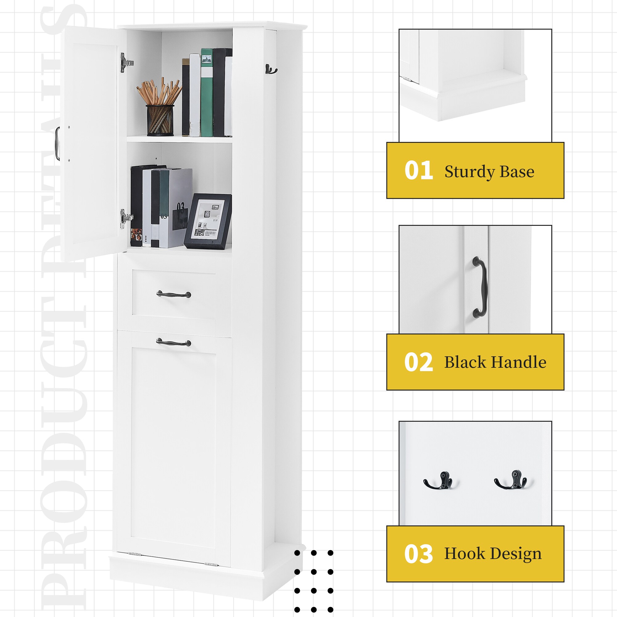 ModernLuxe L3P-N725P281477K Bathroom-Wall-Cabinets - View #6