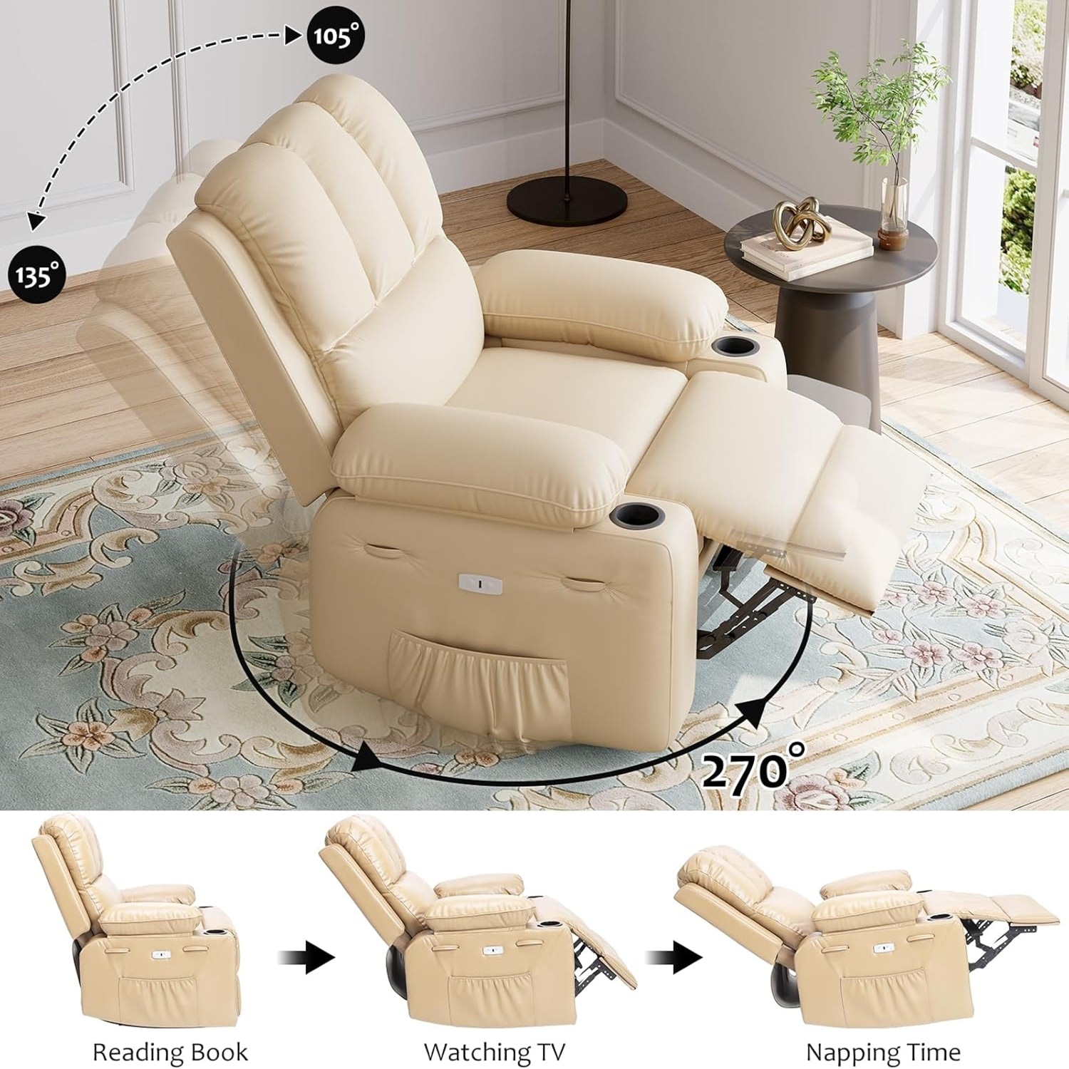 Garvee LYU01PHO-3387HEUQ recliners - View #2