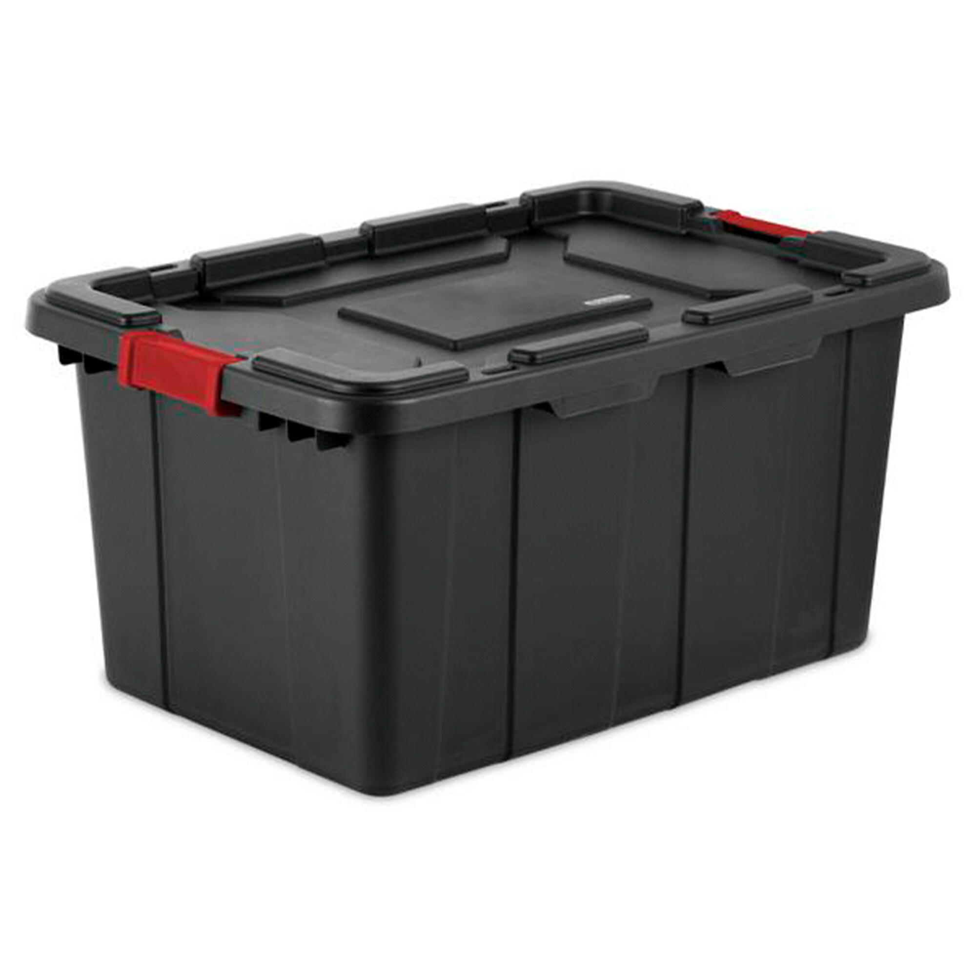 Project Source Commander Large 27-Gallons (108-Quart) Black Heavy