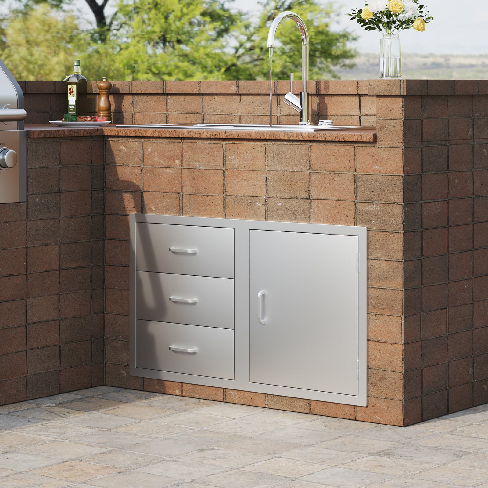 GIVIMO CJWLSGMVSS767 Modular-Outdoor-Kitchens - View #2