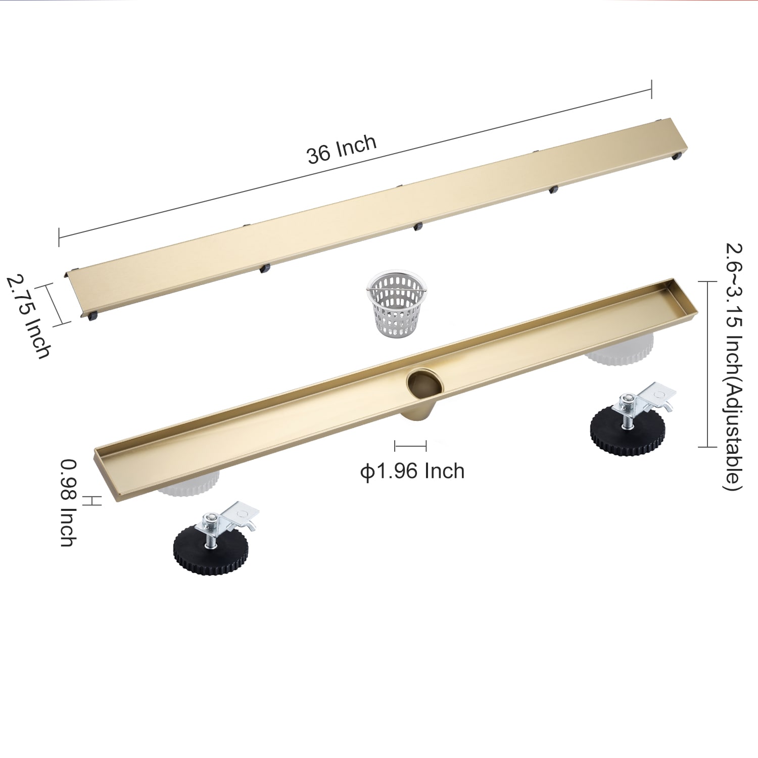 Rainlex RX7001LSJ-36 Drains-Flanges - View #6