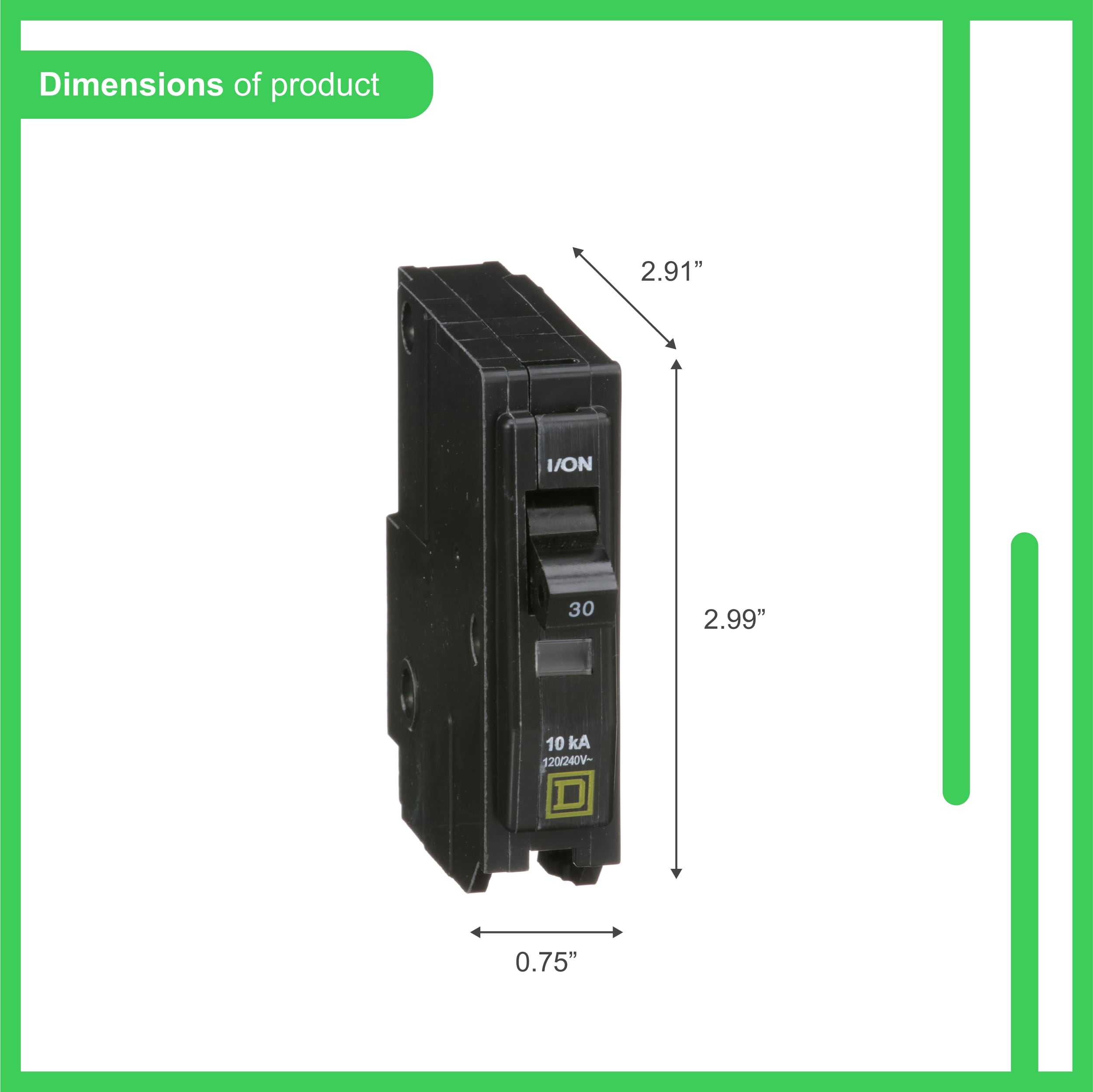 Square D QO 200-Amp 30-Spaces 30-Circuit Indoor Convertible Main Breaker Panel Plug-on Neutral Load Center QO30M200PC Sansujyuku sansujyuku.com