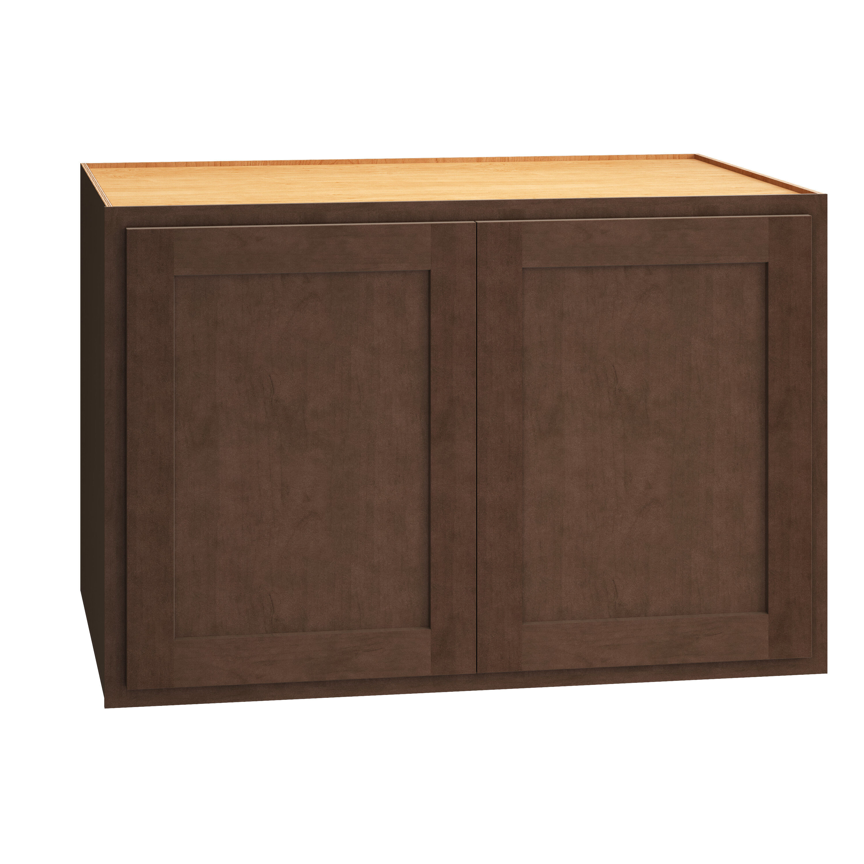 Diamond Express 320 W362424 Jamestown 36-in W x 24-in H x 24-in D Thatch Partial Overlay Wall Fully assembled Plywood Cabinet (Recessed Panel Shaker)