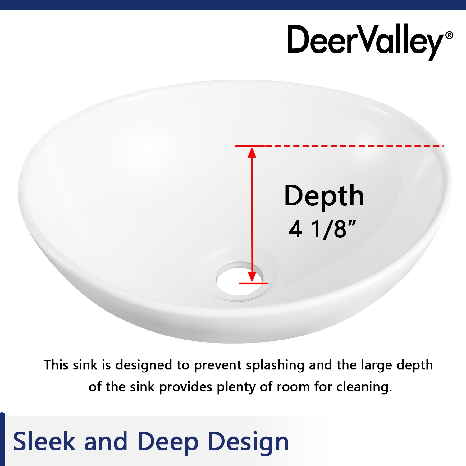 DeerValley DV-1V051 Bath-Sink - View #5