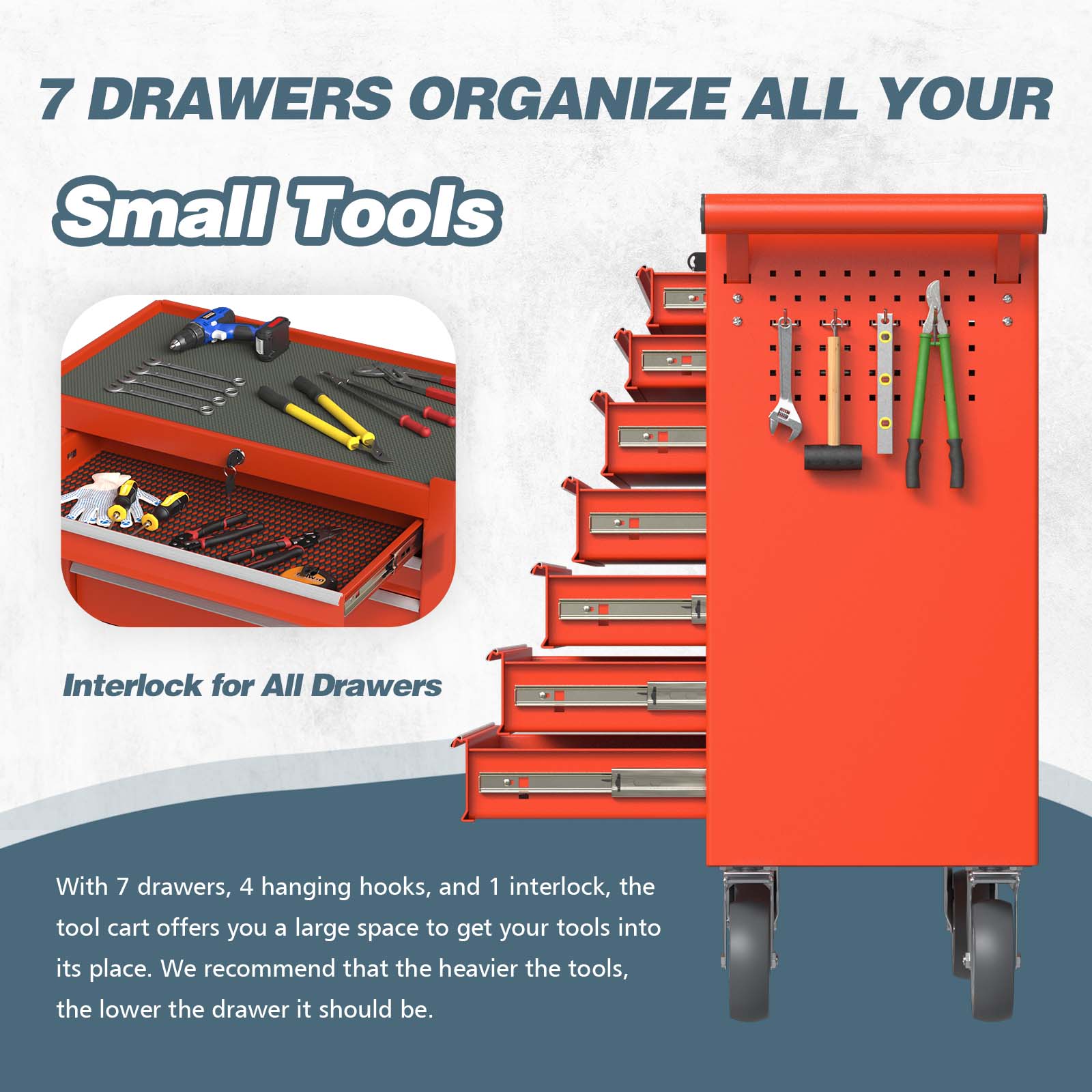 RaDEWAY TH111209-RD Tool-Cabinets - View #4