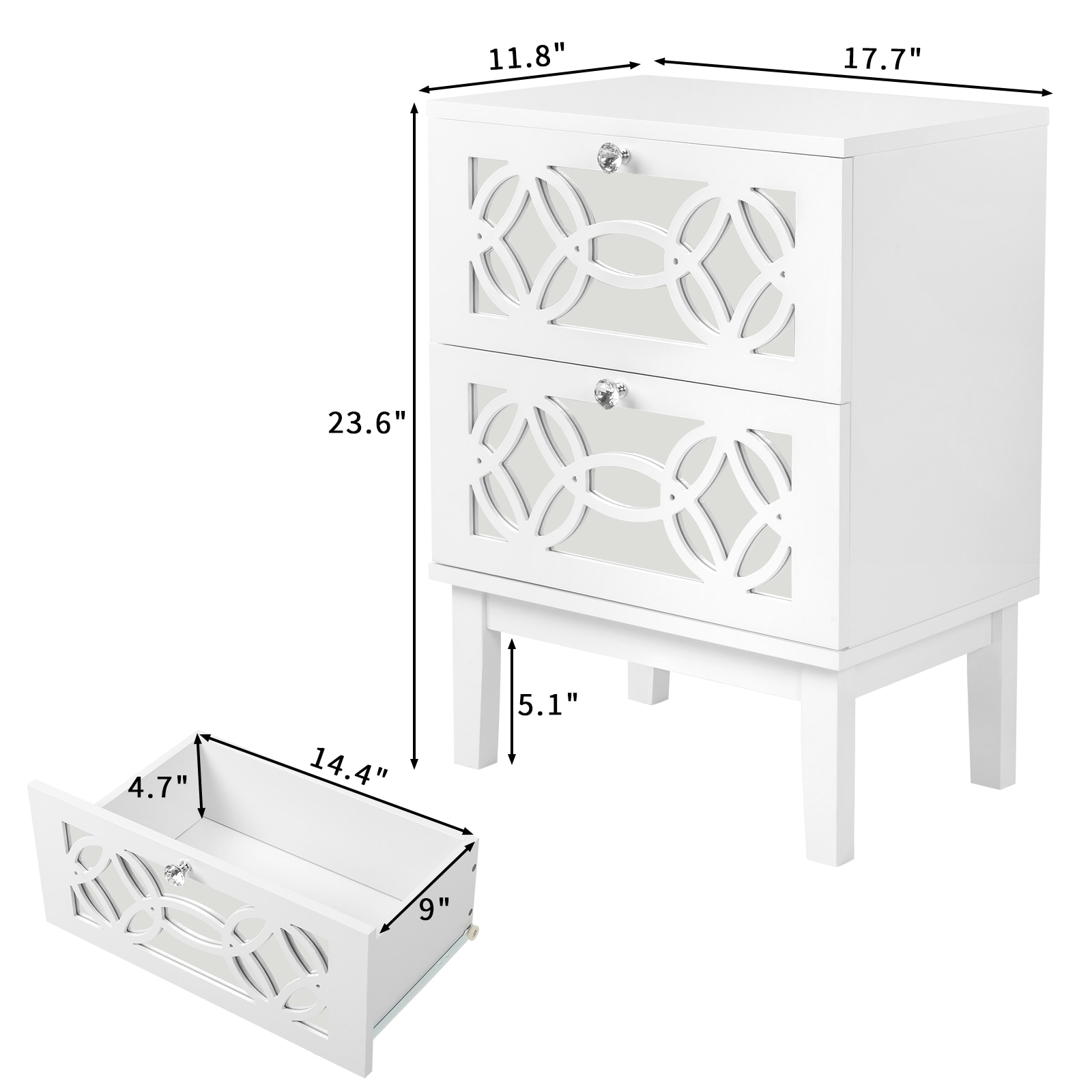 Outopee LO1G52004177 nightstands - View #5