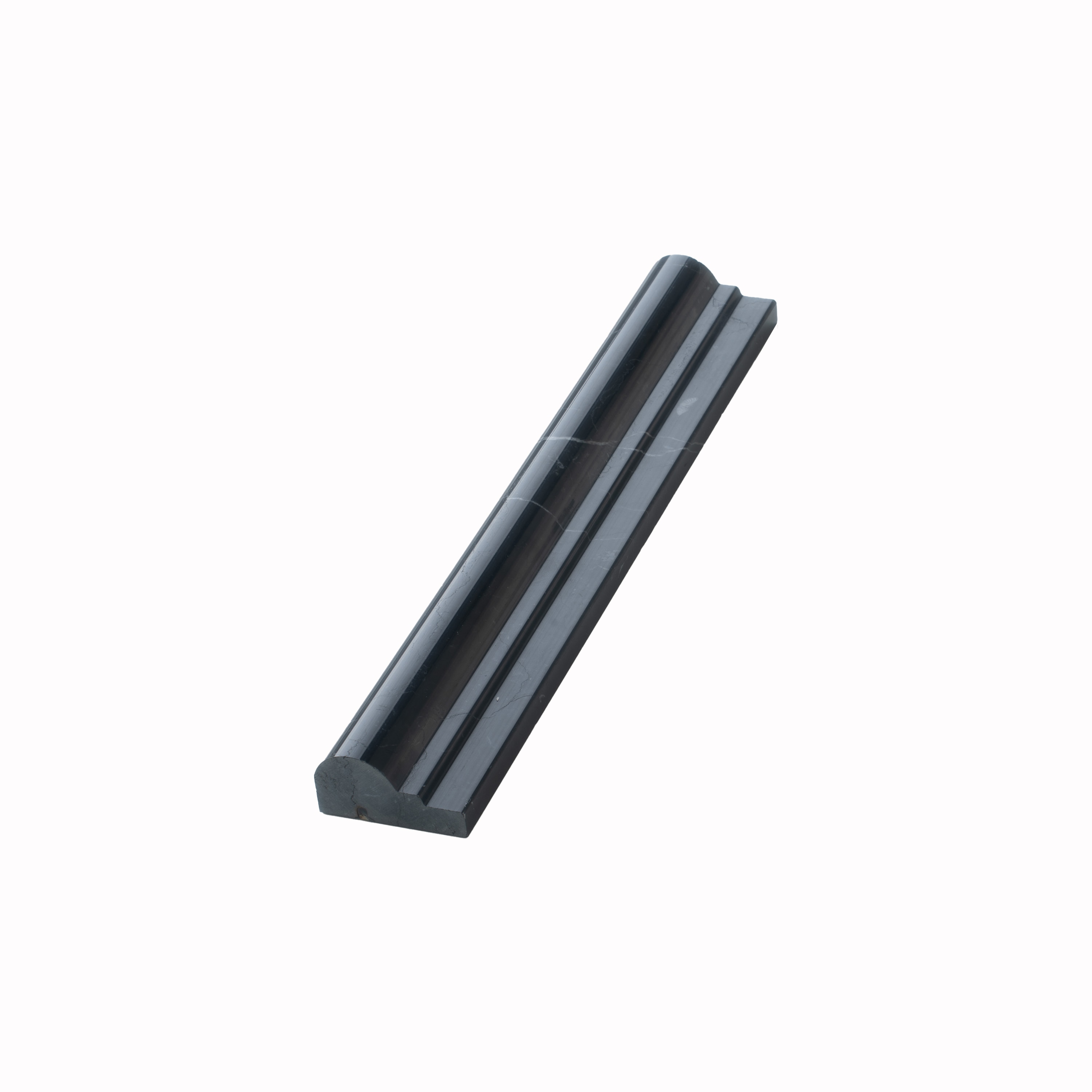 10 pack 2-in W x 12-in L Marble Polished Chair Rail Tile Trim (1.67 Sq ft/case)