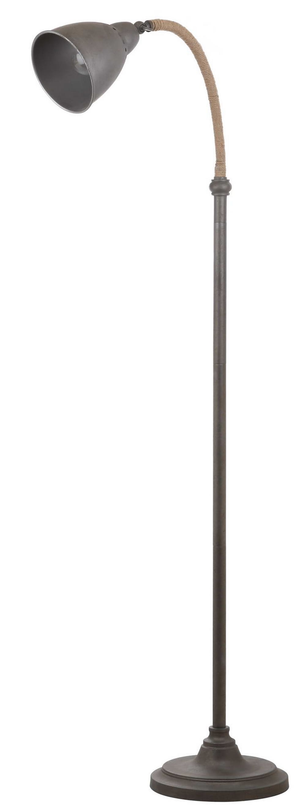 dark gray floor lamp