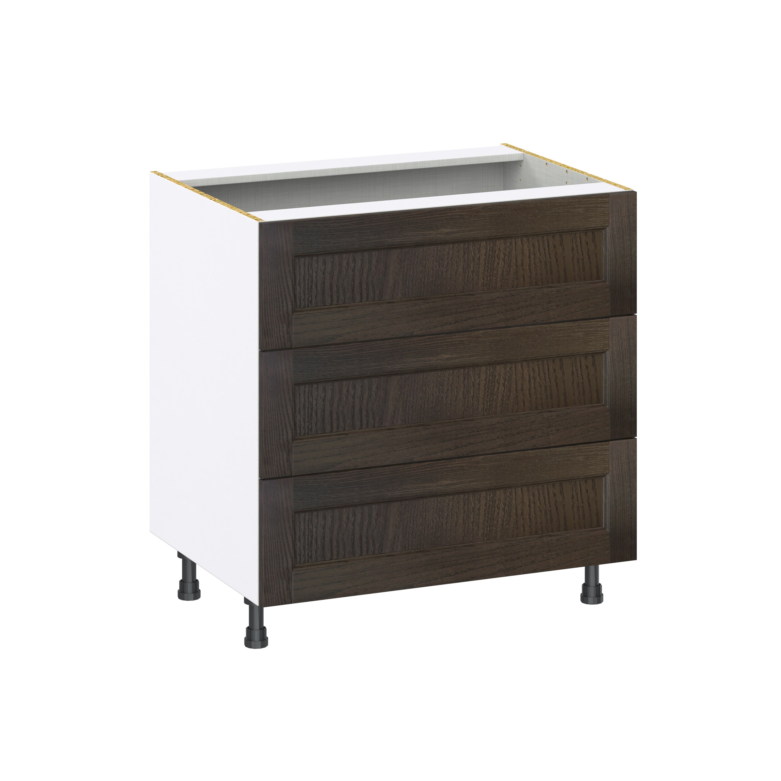 Hugo&Borg Montclaire 33-in W x 34.5-in H x 24-in D Wood Sink Base Fully Assembled Cabinet (Recessed Panel Shaker Style)