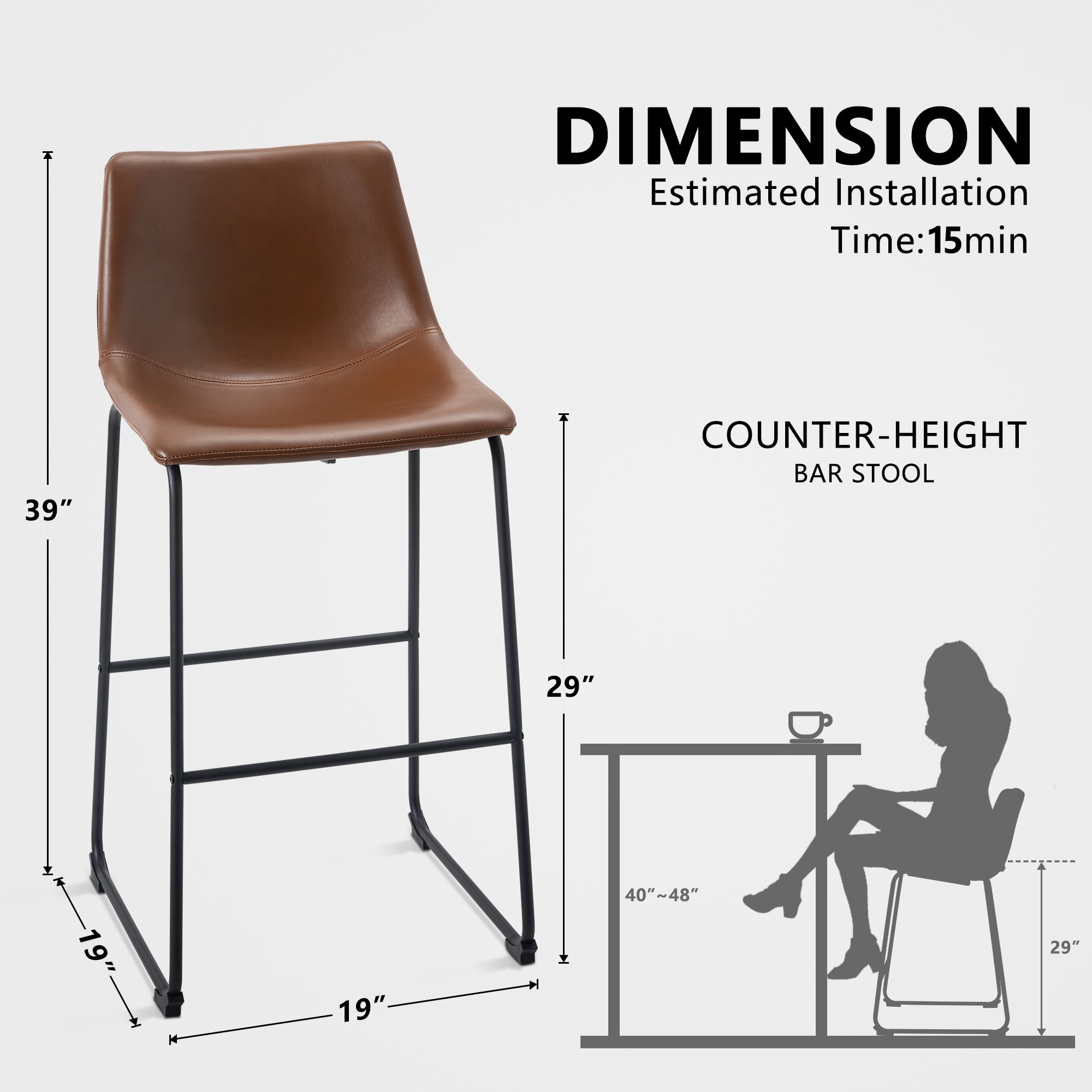 Dovelina LS-A-GE17021 stools - View #4