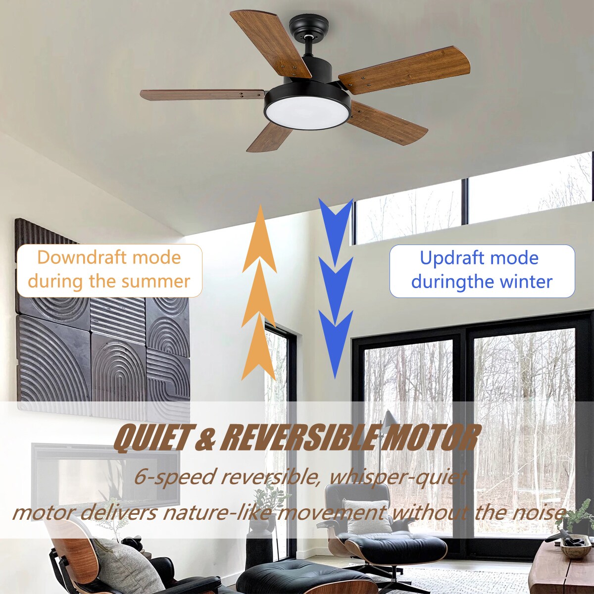 Kahomvis DHS-QPHF-44WS5 Ceiling-Fans - View #8